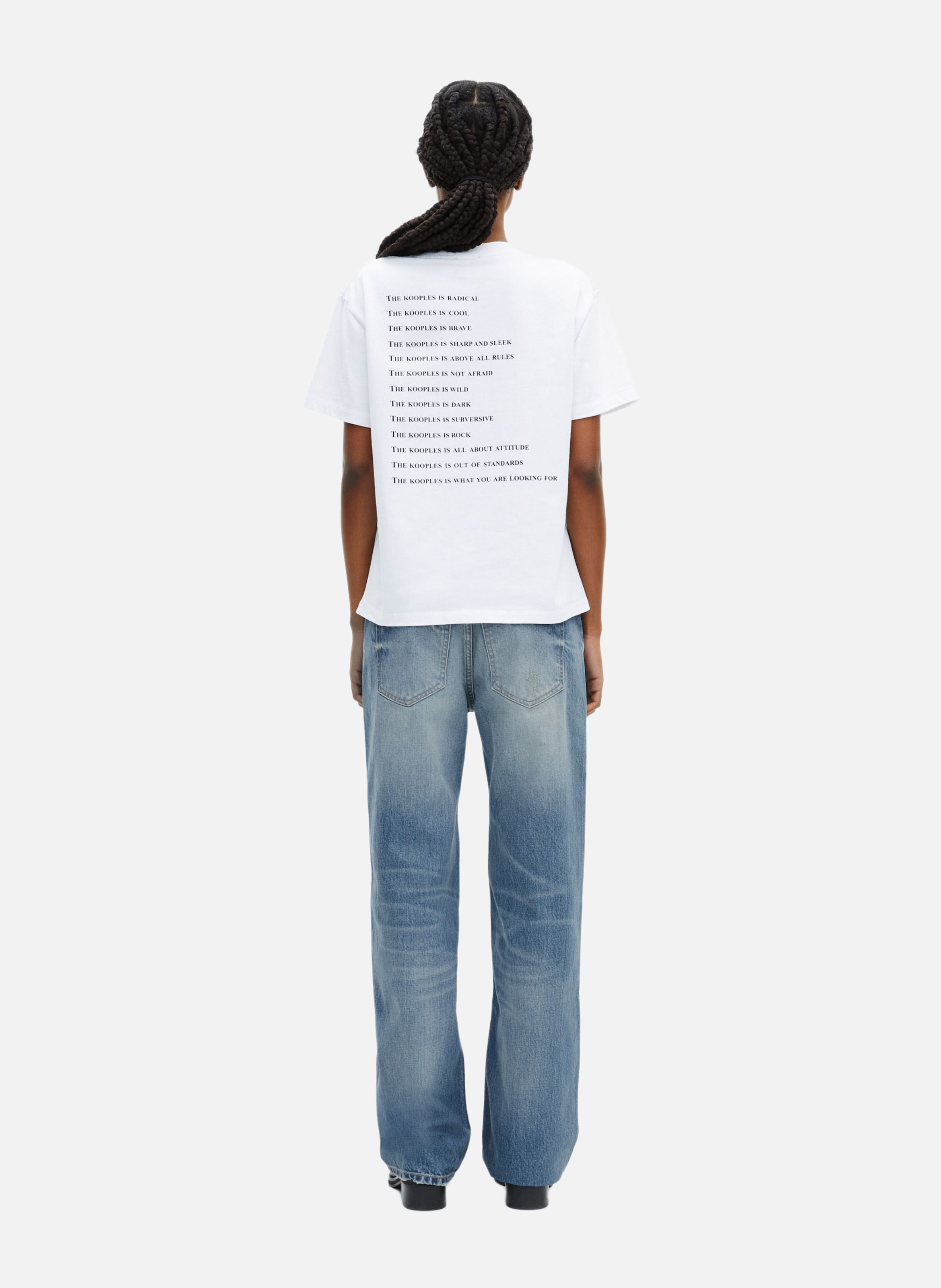 T-shirt THE KOOPLES White