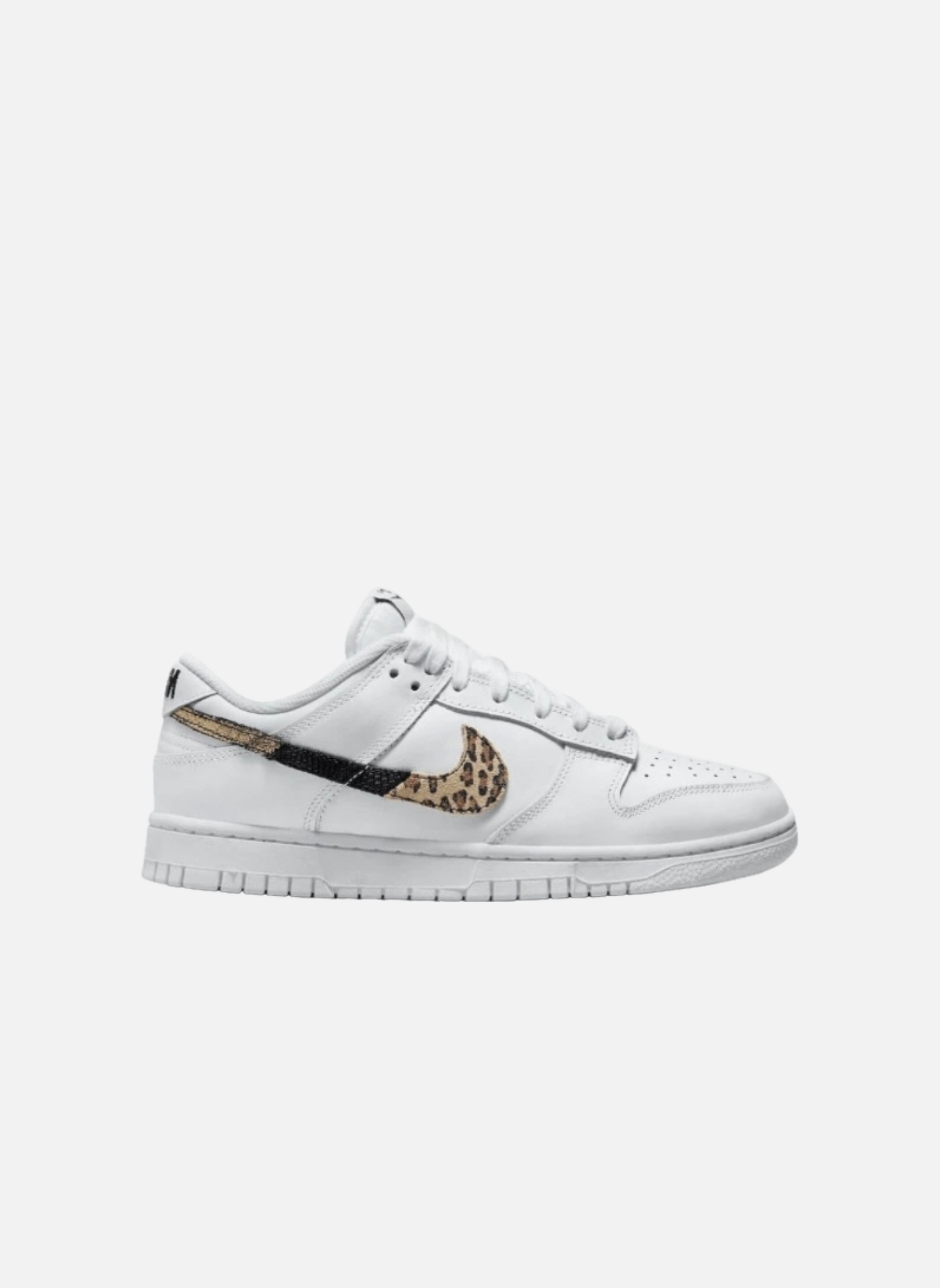 Dunk Low Animal Print White Sneakers NIKE White