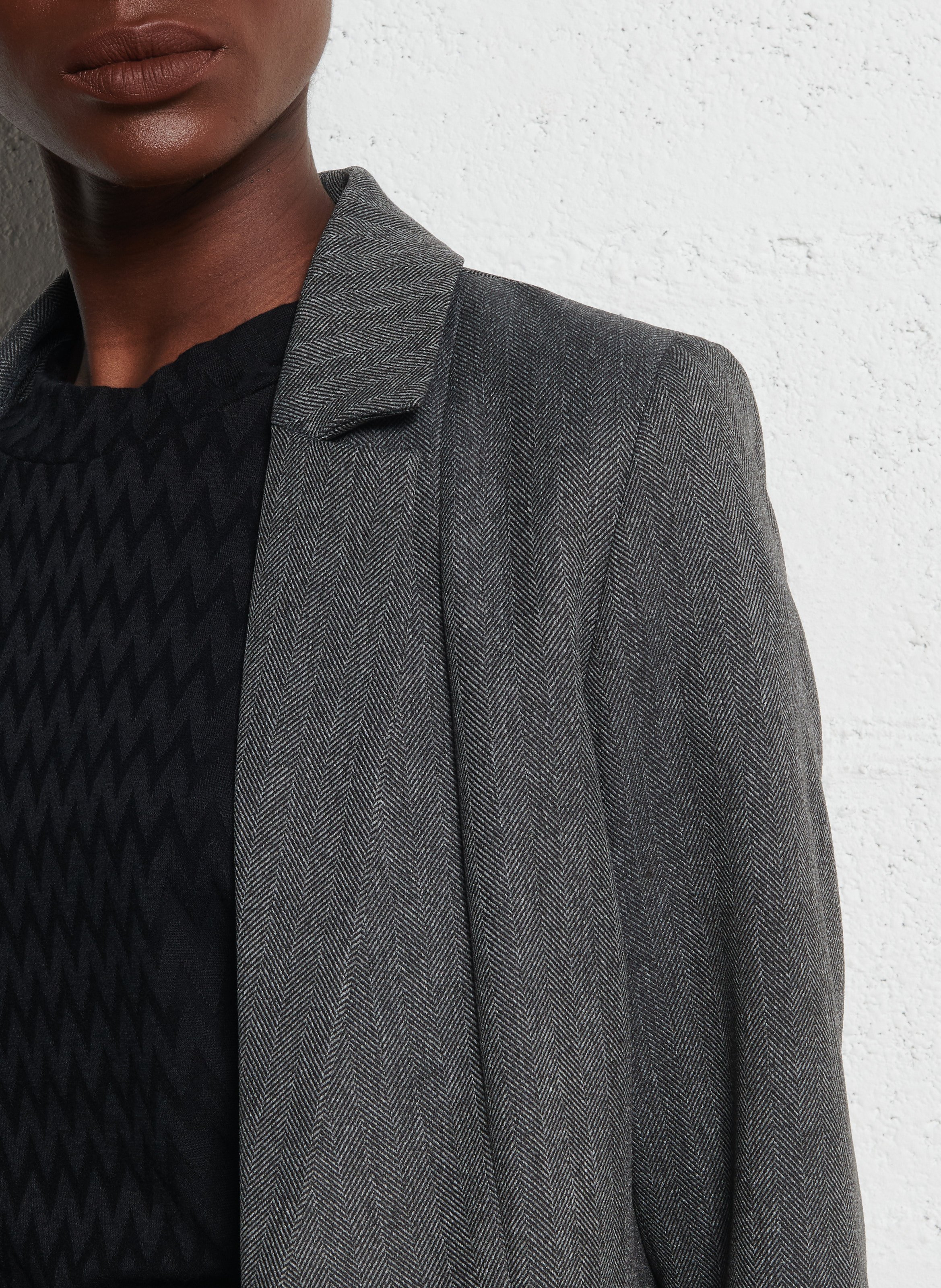 Dala suit jacket I CODE Grey