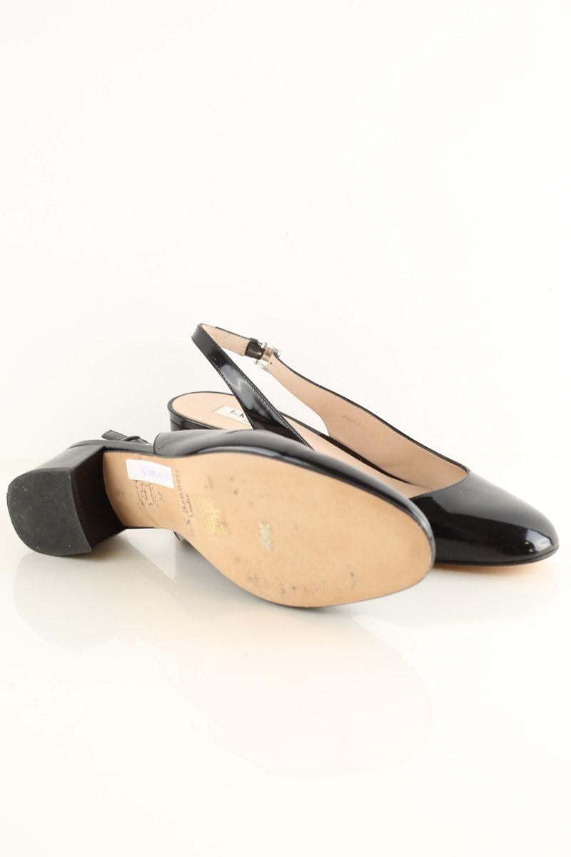 Leather heels LK BENNETT - Seconde Main Black