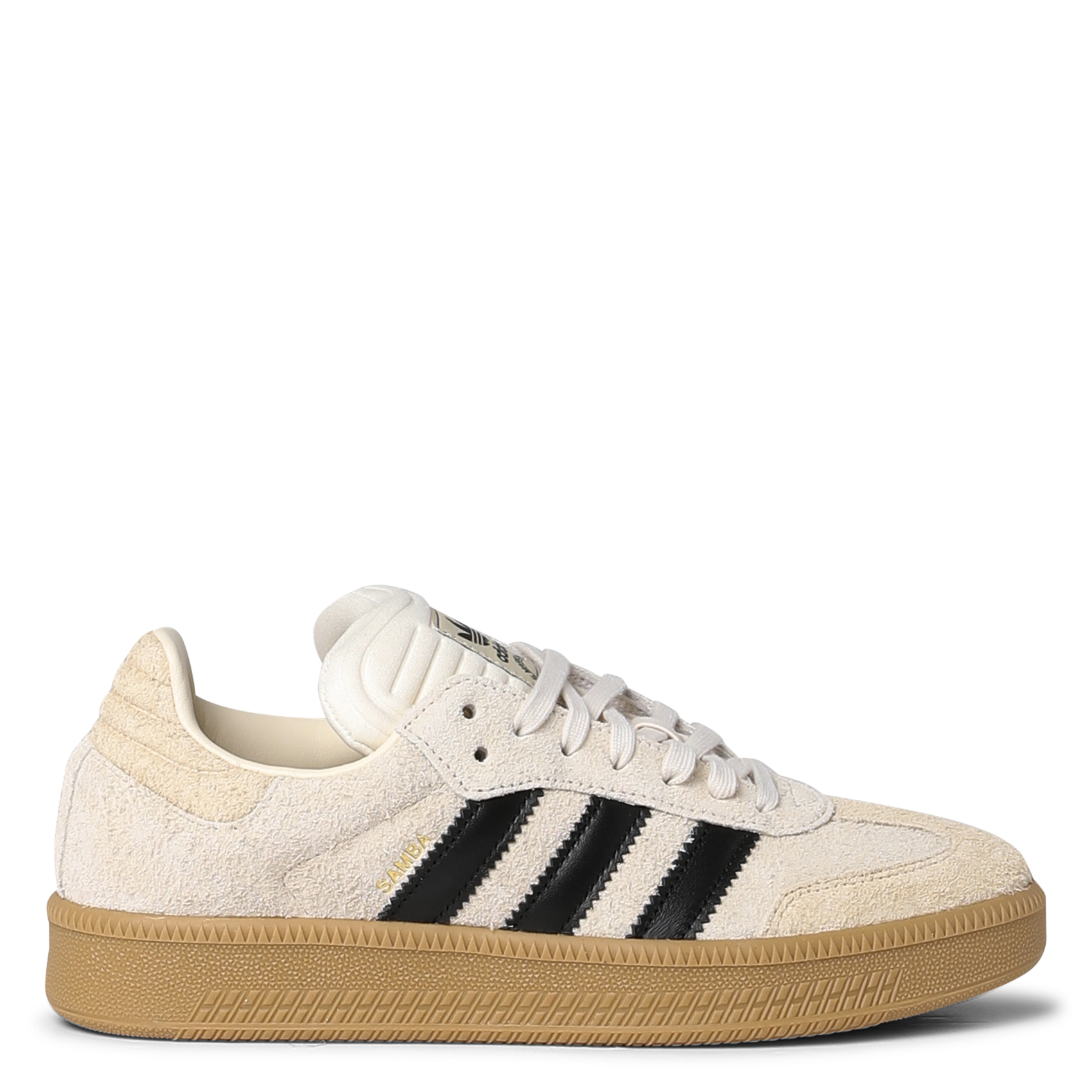 Baskets basse en cuir ADIDAS Beige