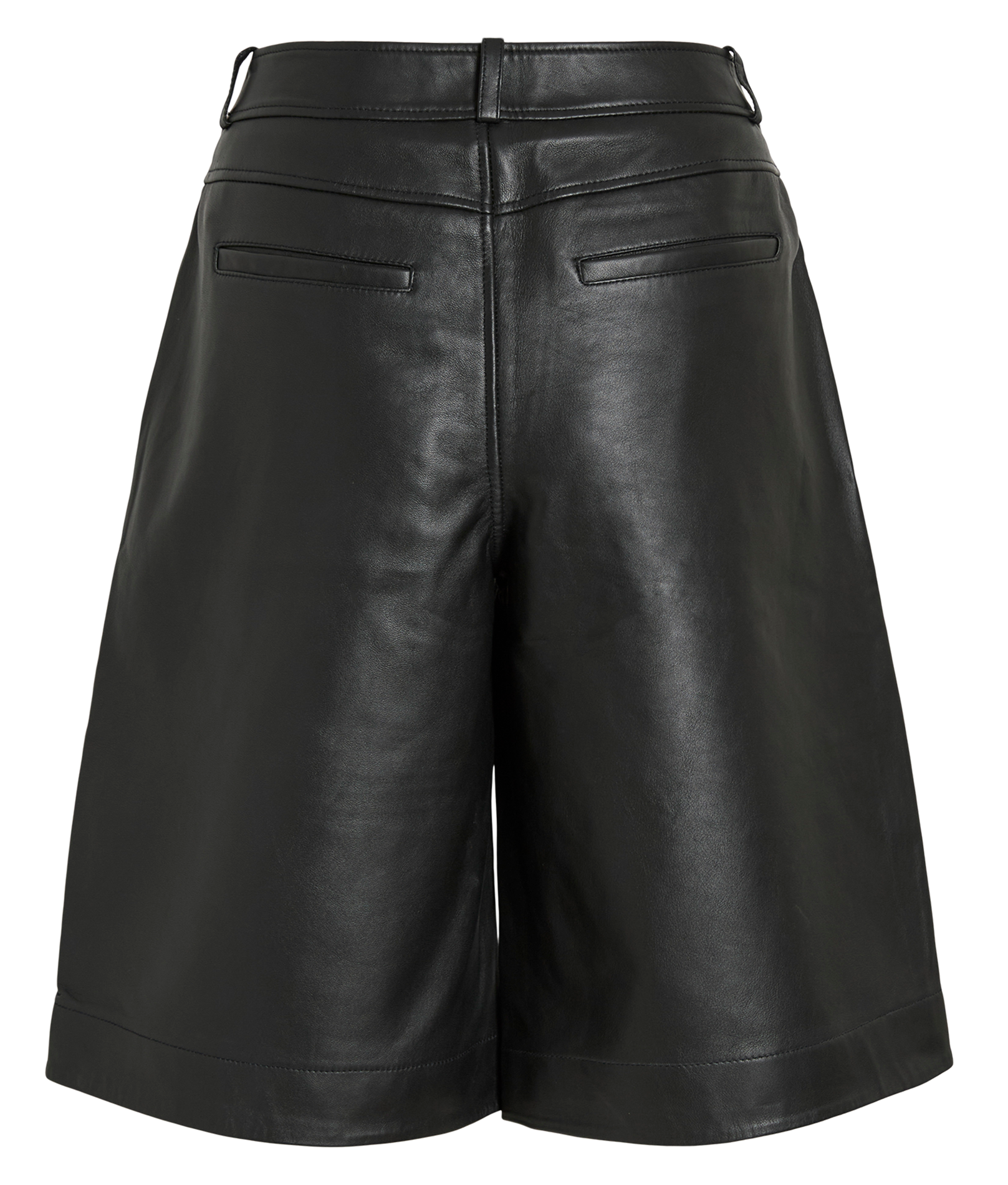 Short en cuir  ROUGE EDIT Gris