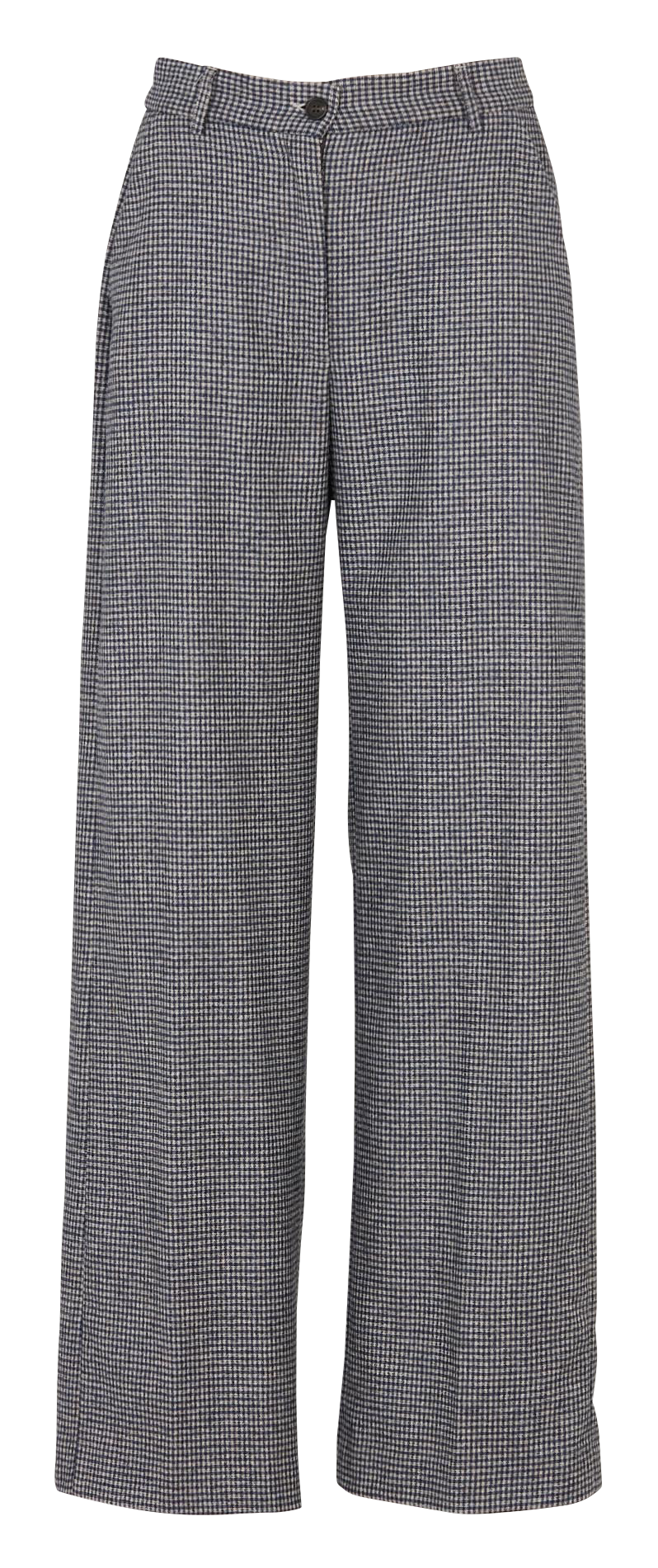 Pantalon large en laine mélangée imprimé HARTFORD Multicolore