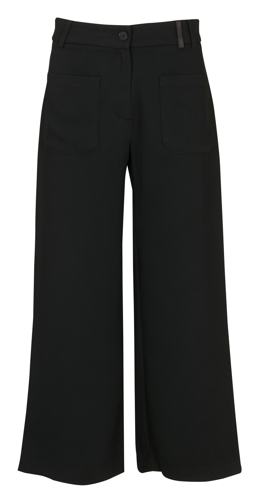 Weit geschnittene Hose ACOTE Schwarz