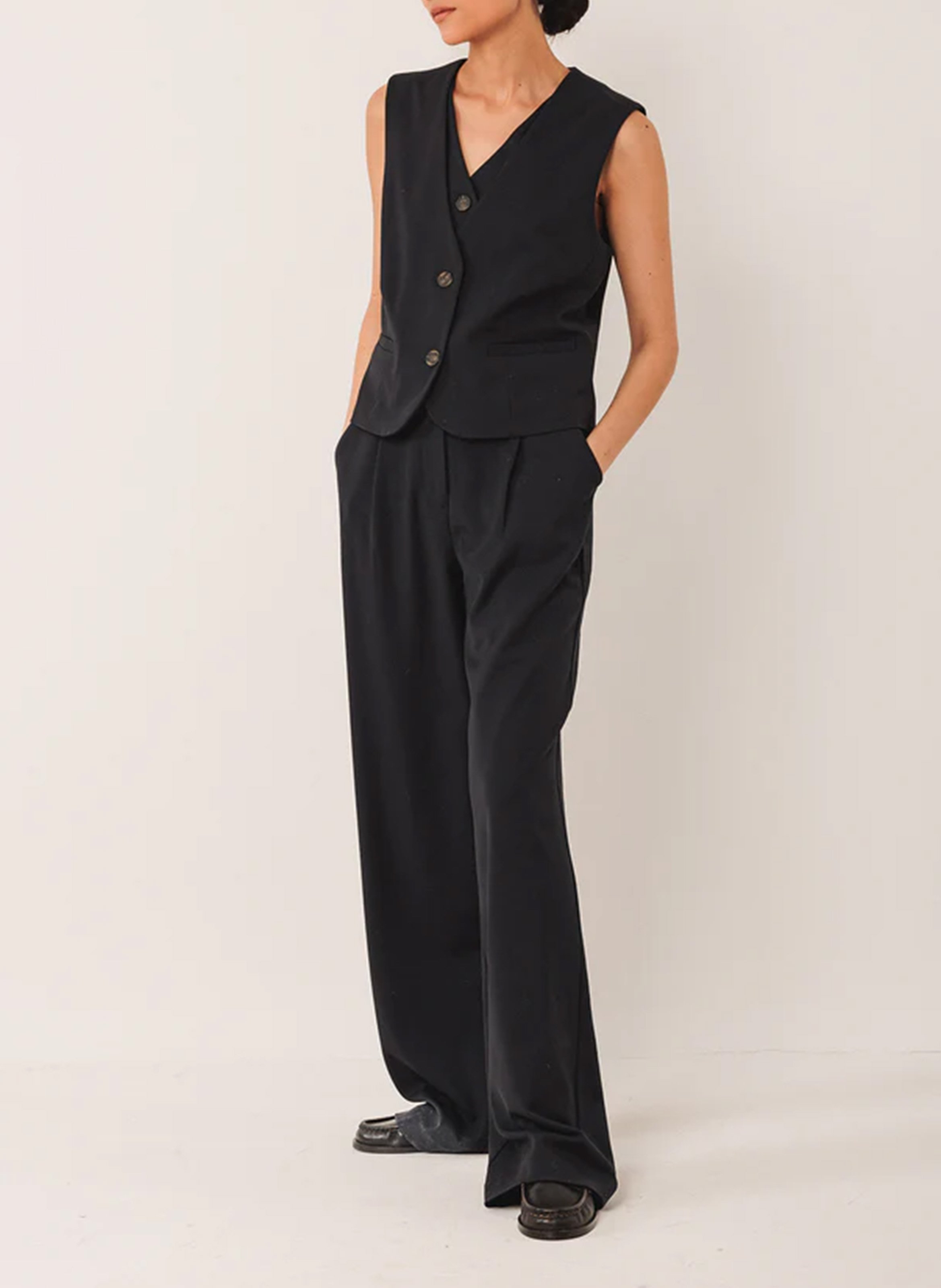 Wide trousers INDI & COLD Blue