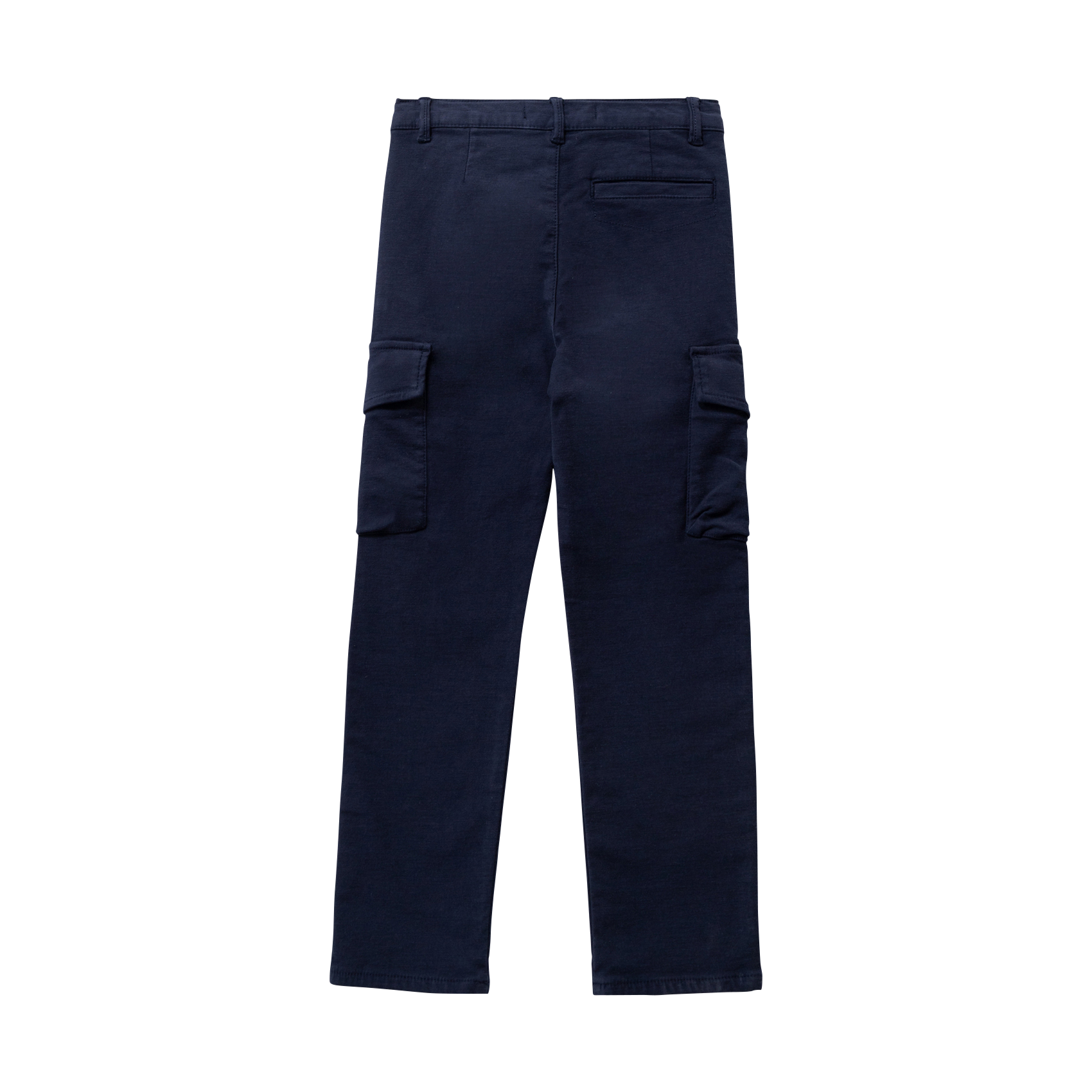 Pantalon droit en coton mélangé IKKS JUNIOR Bleu