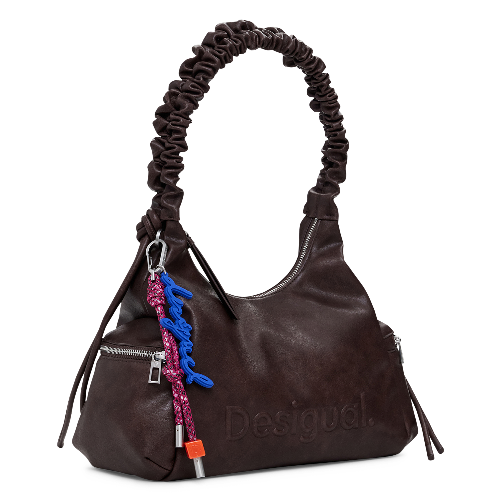 Kunstleder-Handtasche DESIGUAL Braun