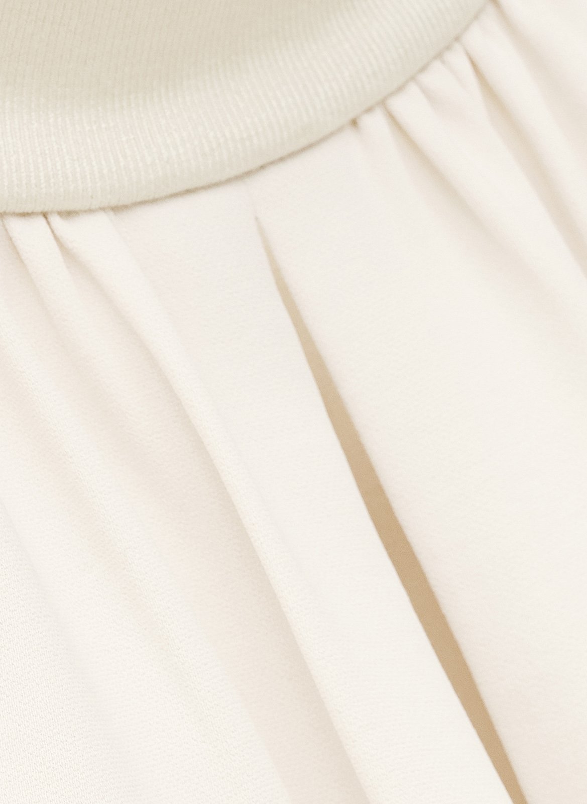 Robe courte col montant  BA&SH Beige