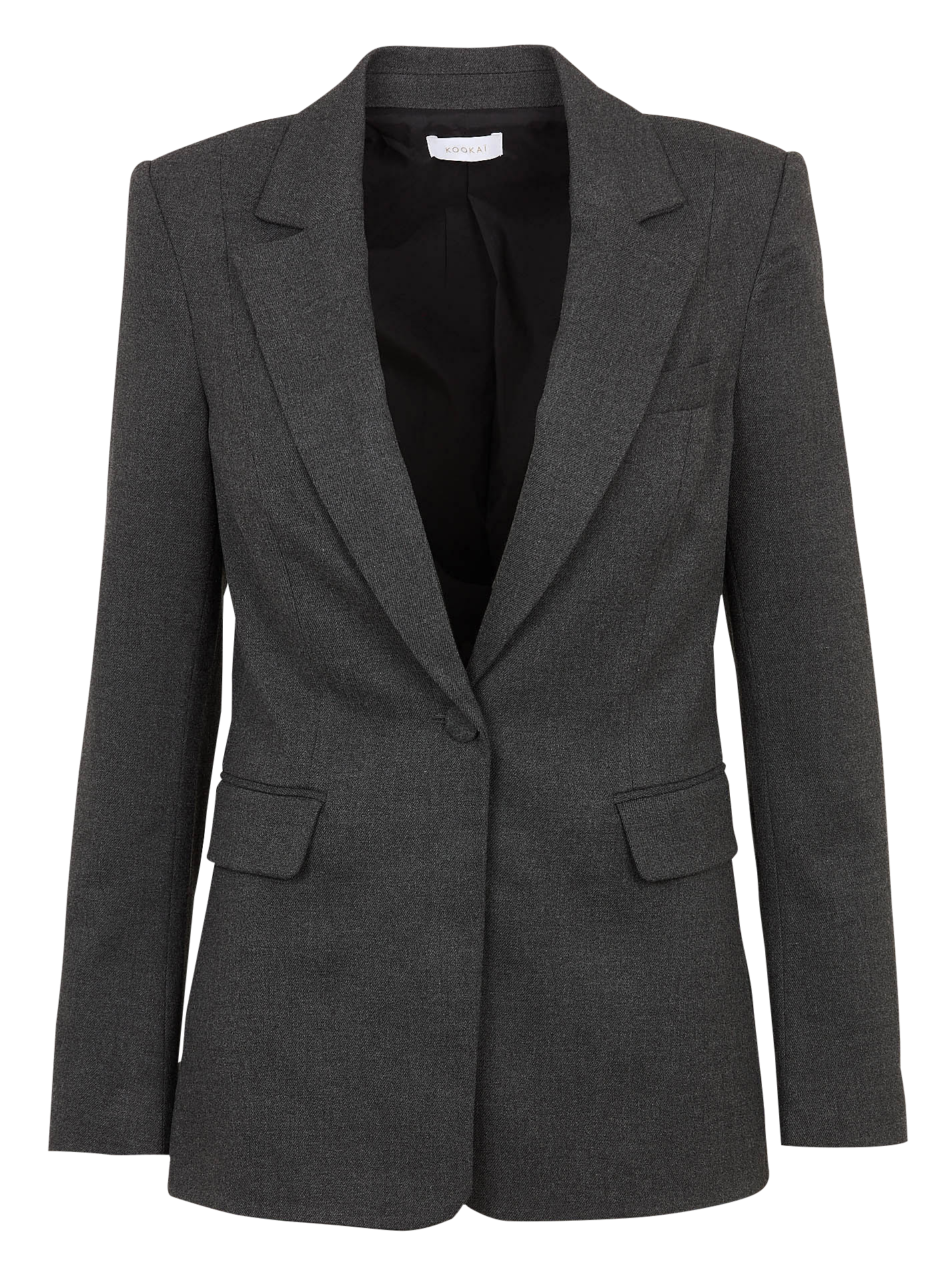 Veste cintrée col taillleur KOOKAI Gris