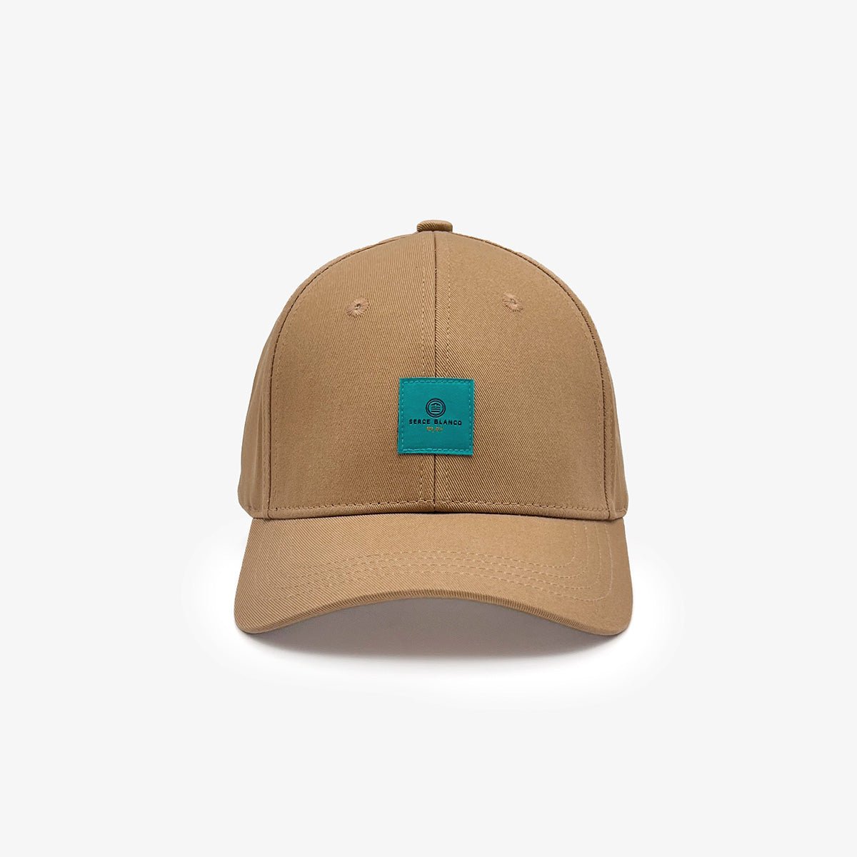 Cotton baseball cap SERGE BLANCO Brown