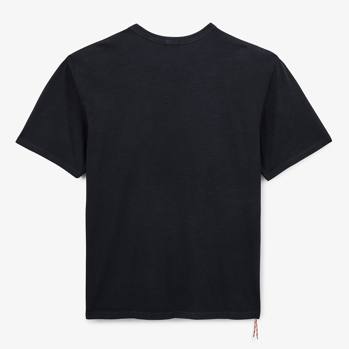 Round neck t-shirt in slub cotton jersey with pigment dye SERGE BLANCO Grey