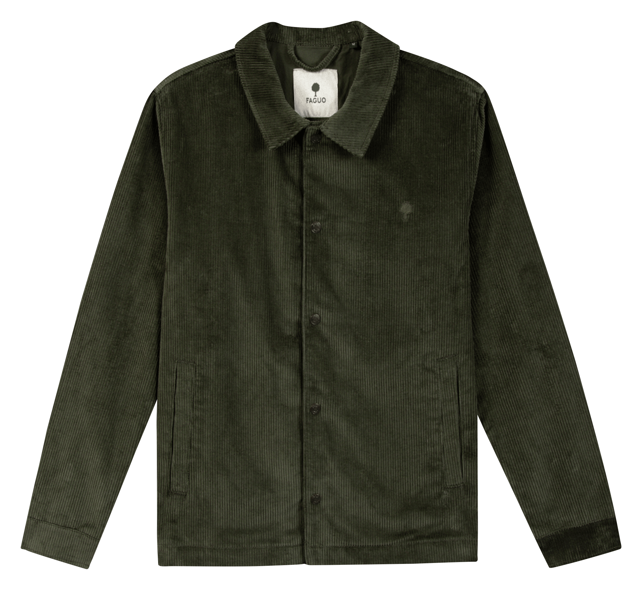 Veste droite en velours côtelé FAGUO