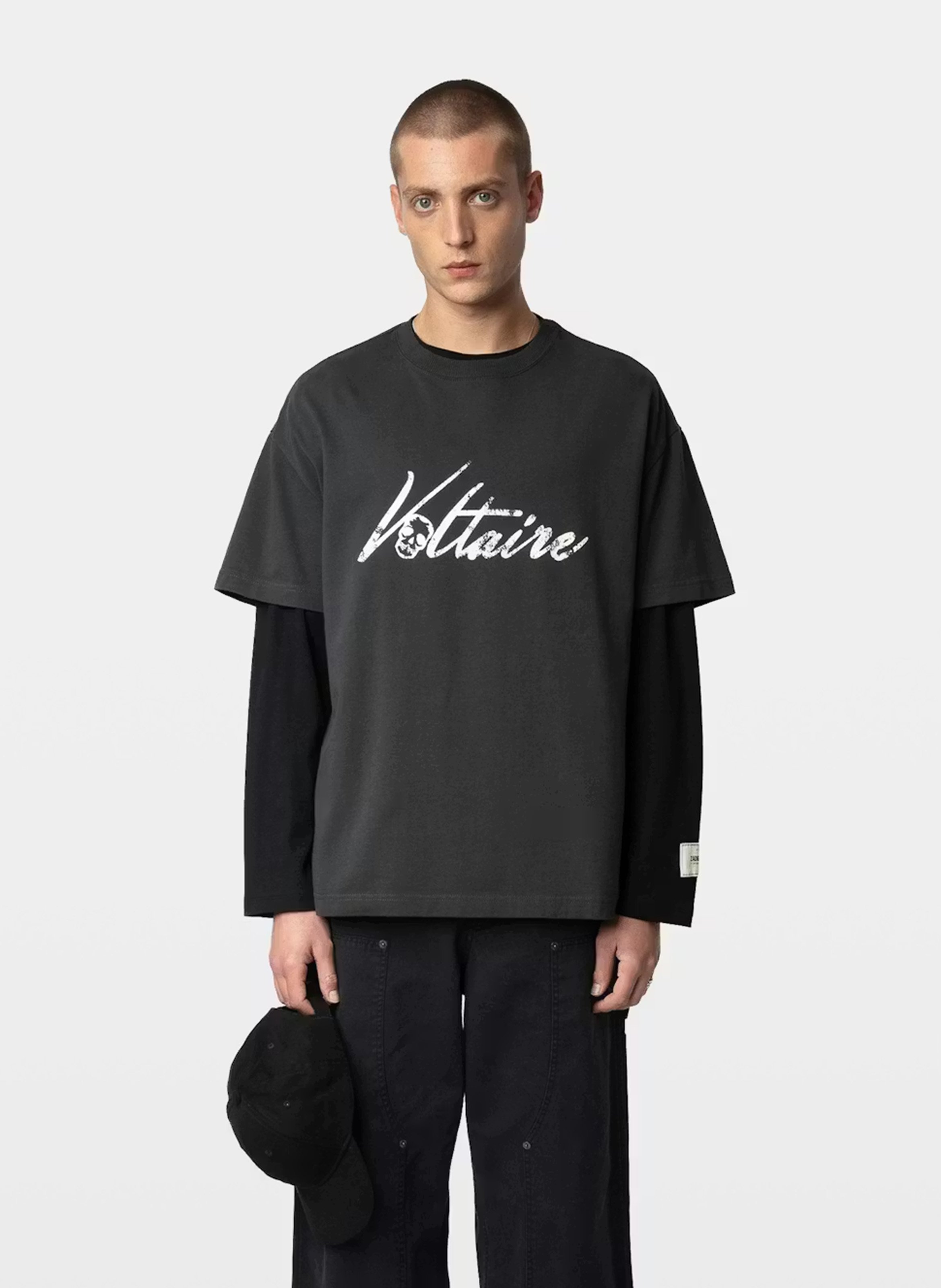 Tee-shirt oversize en coton bio ZADIG&VOLTAIRE