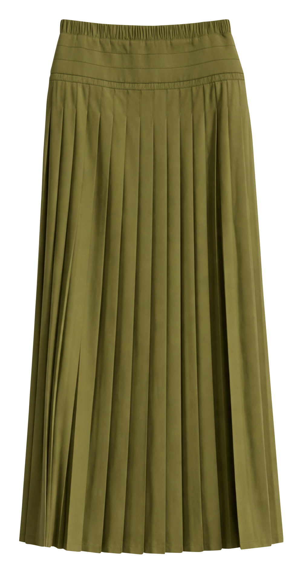 Jupe longue plissée IRO Vert