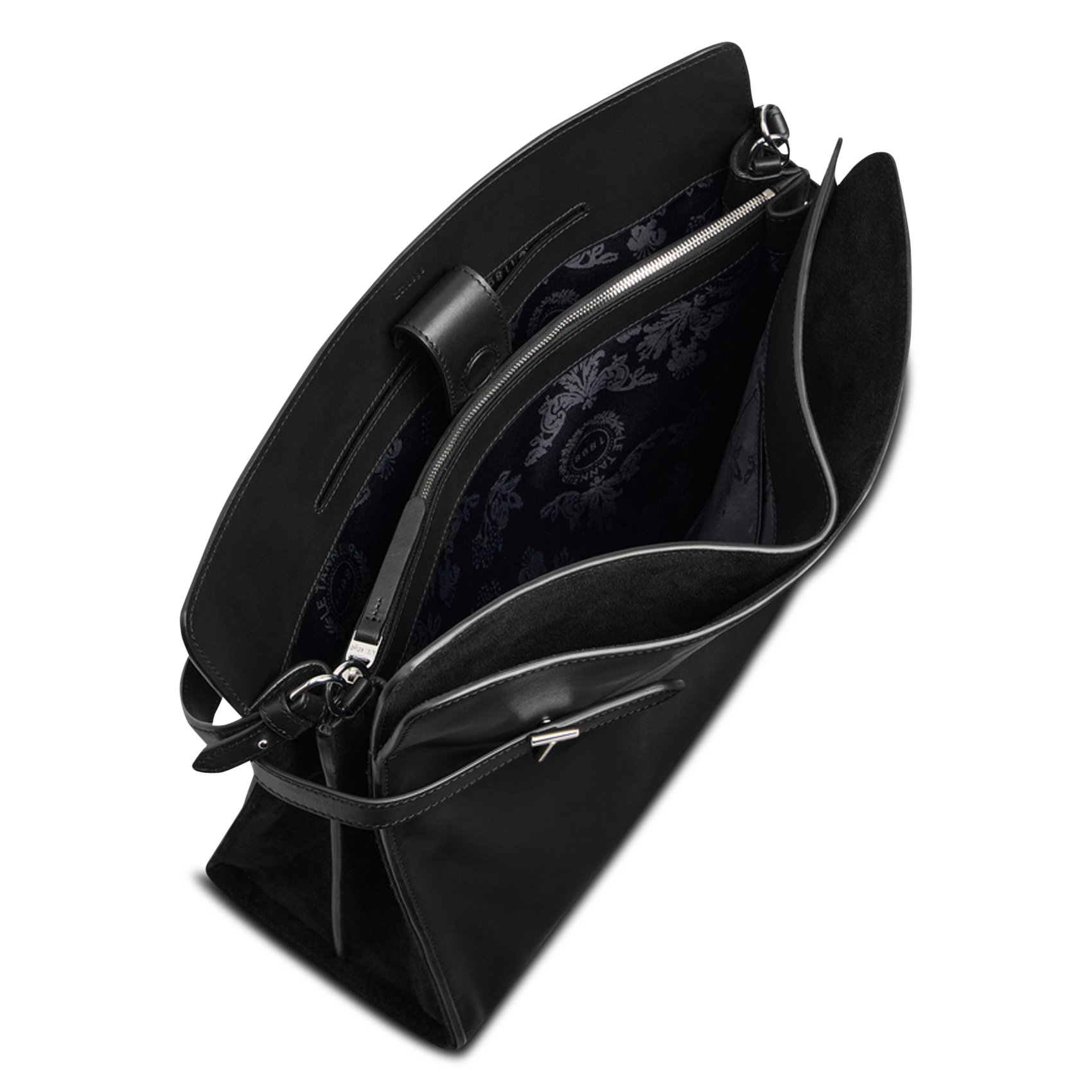Leather shoulder bag | Black LE TANNEUR Women