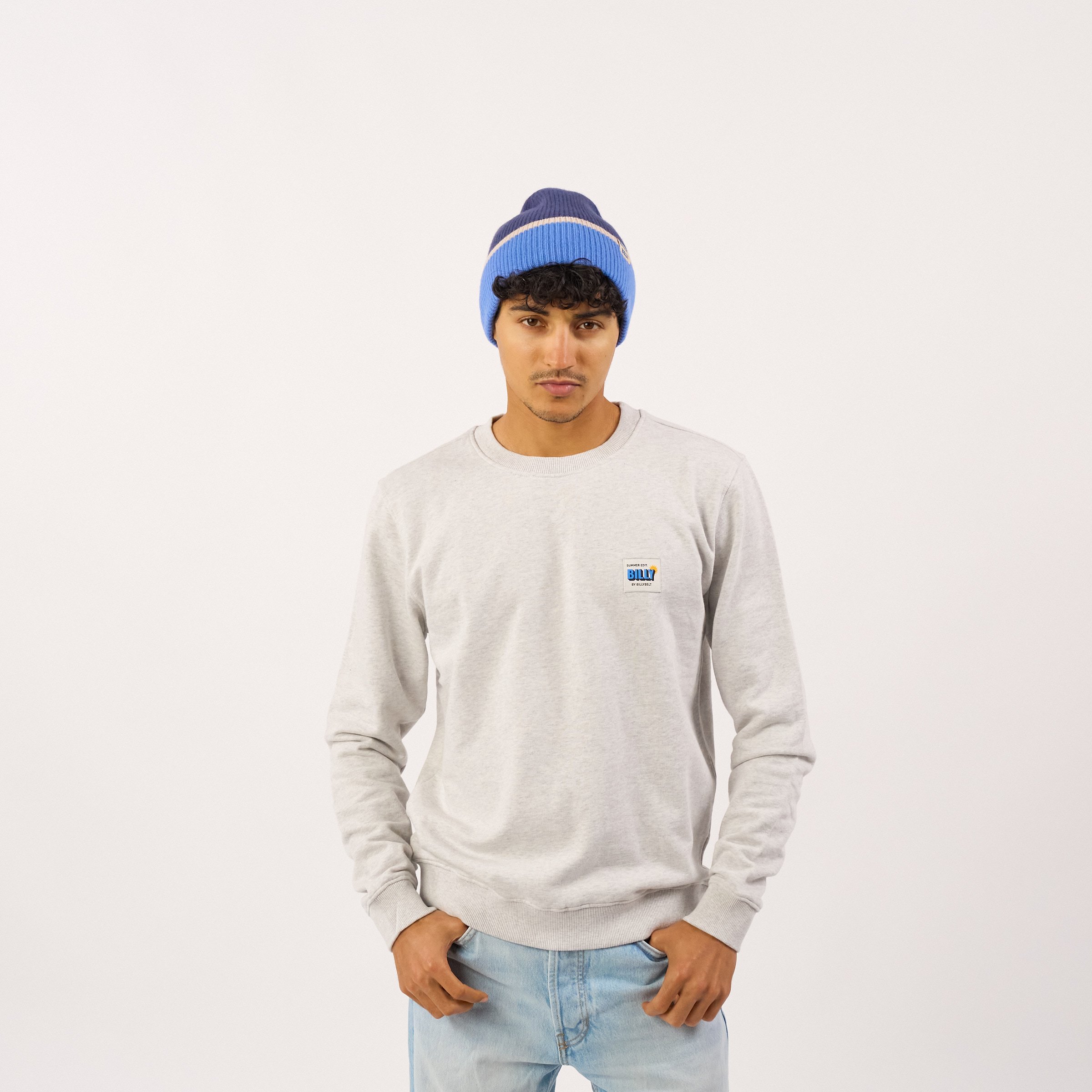 Wool hat BILLYBELT Blue