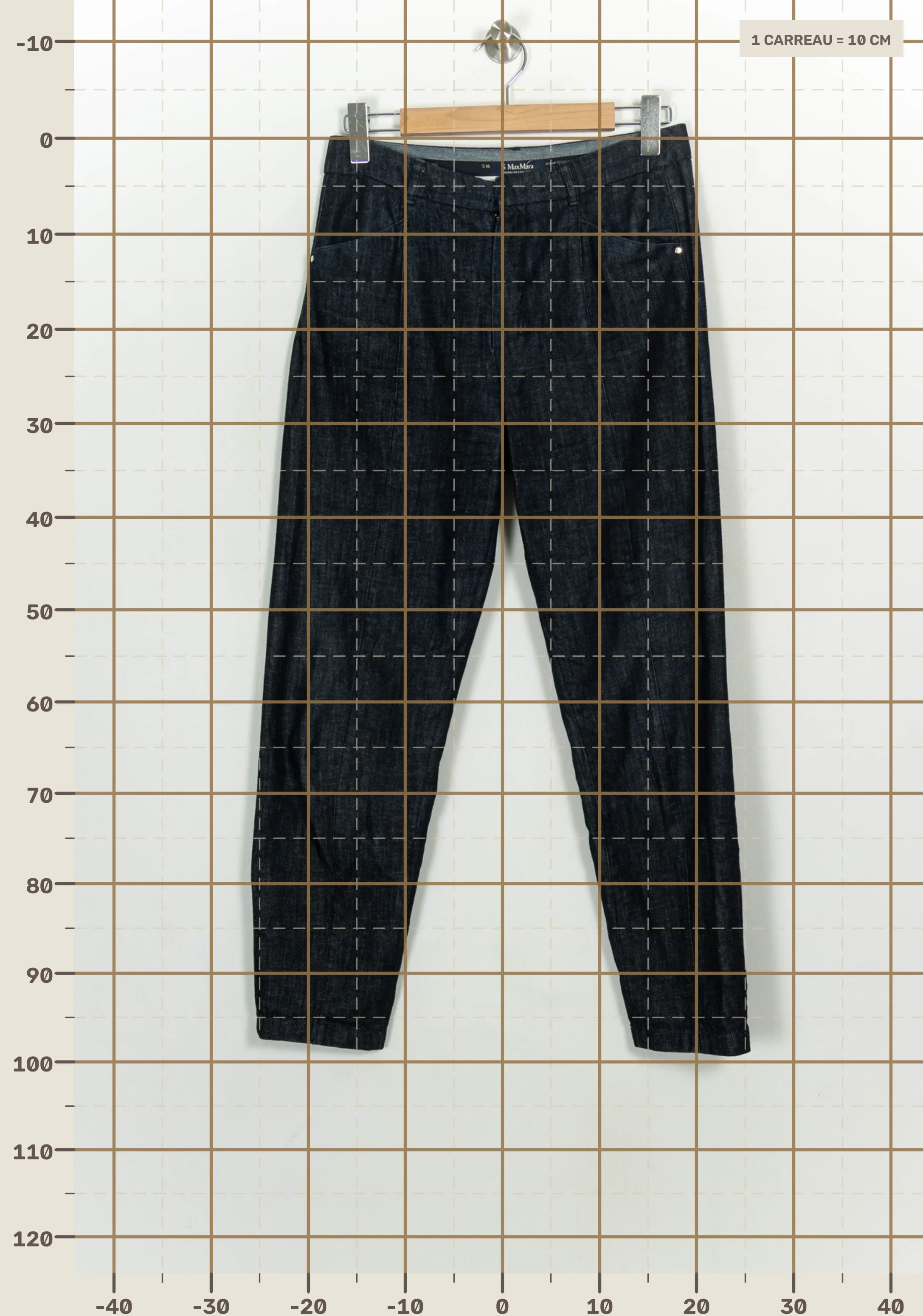 Jeans MAX MARA - Seconde Main Blue
