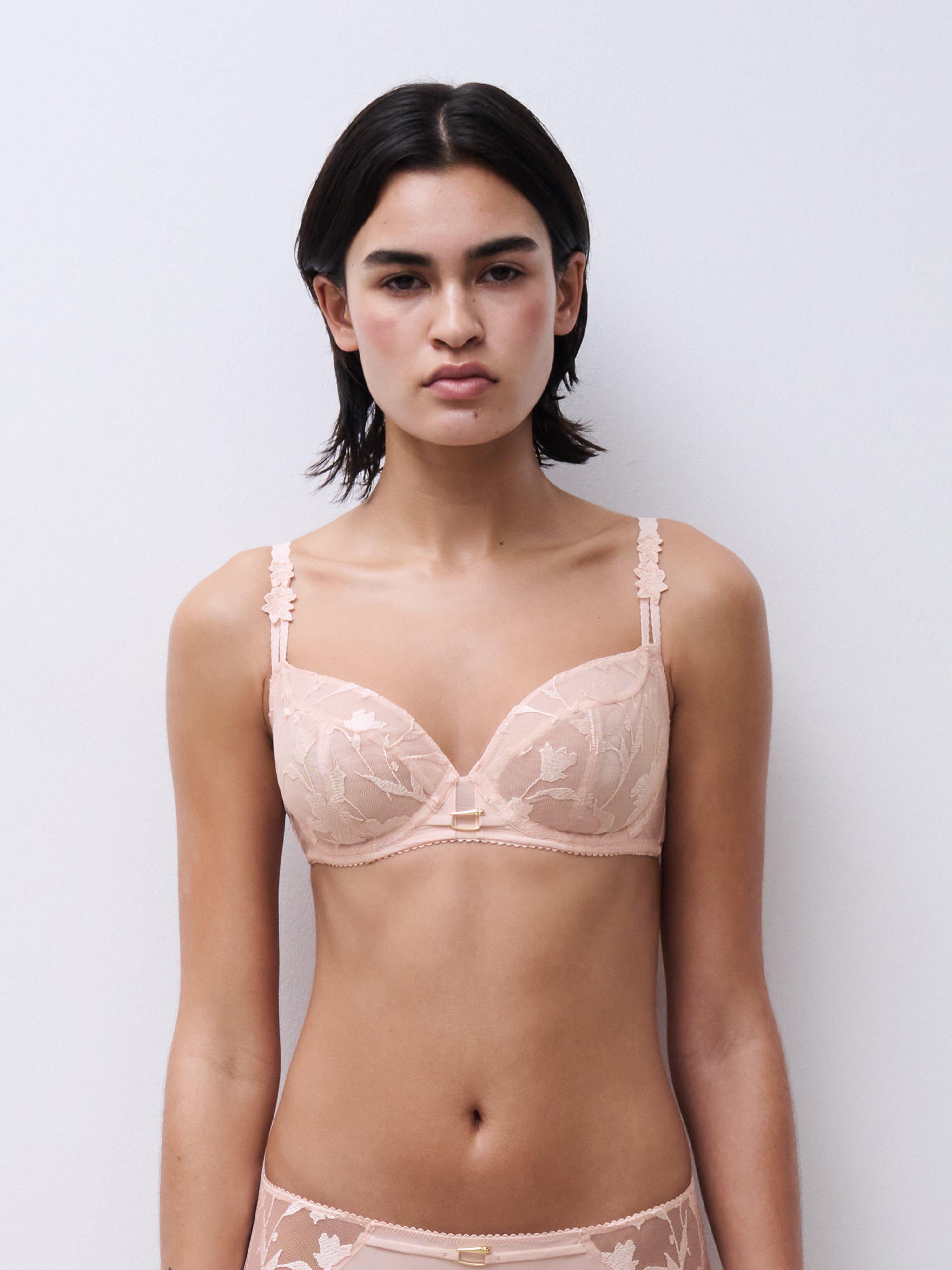 Full-cup bra CHANTELLE Pink