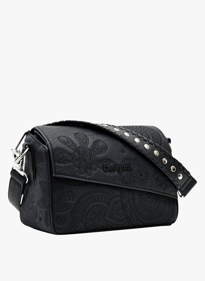 Black Printed shoulder bag