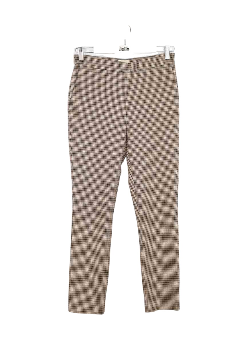Slim cotton trousers SEZANE - Seconde main Brown