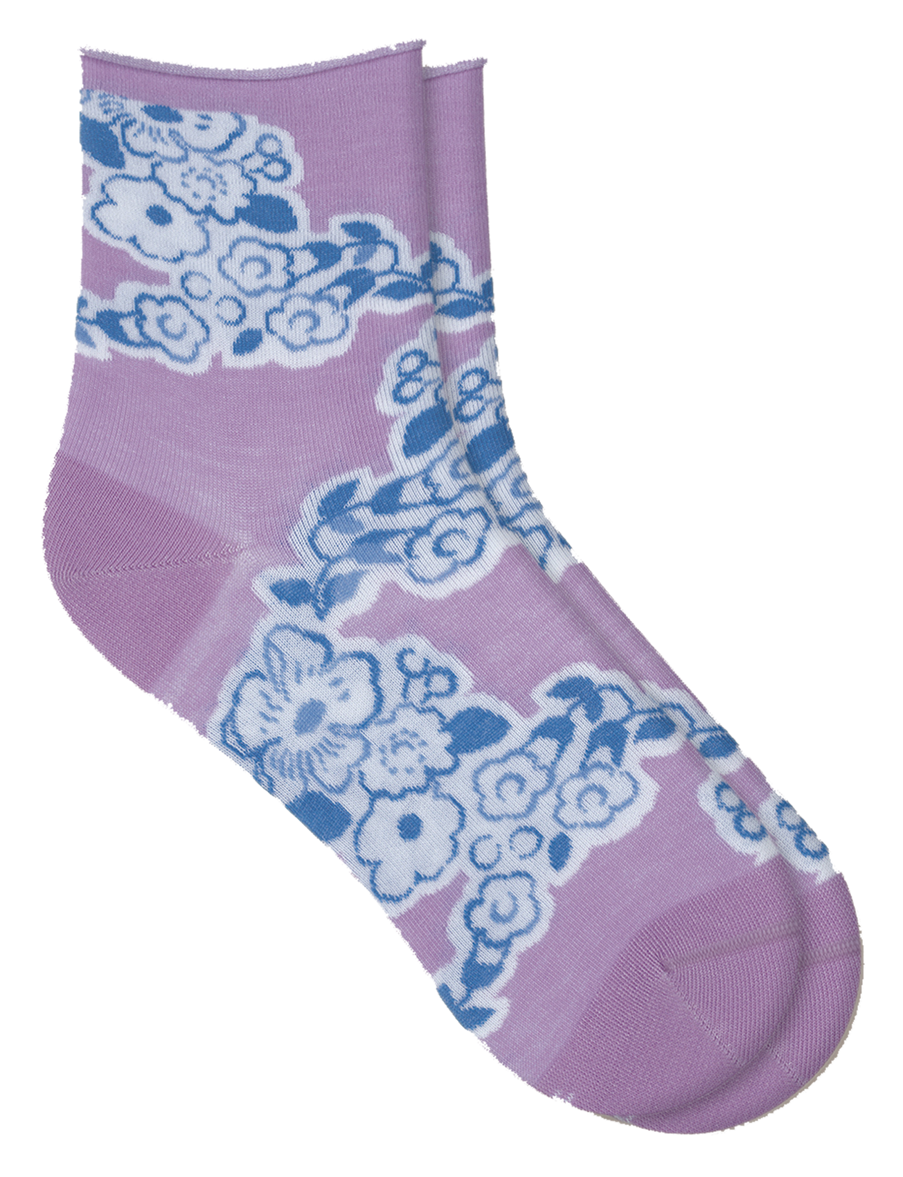 Printed cotton-blend socks BLEUFORET