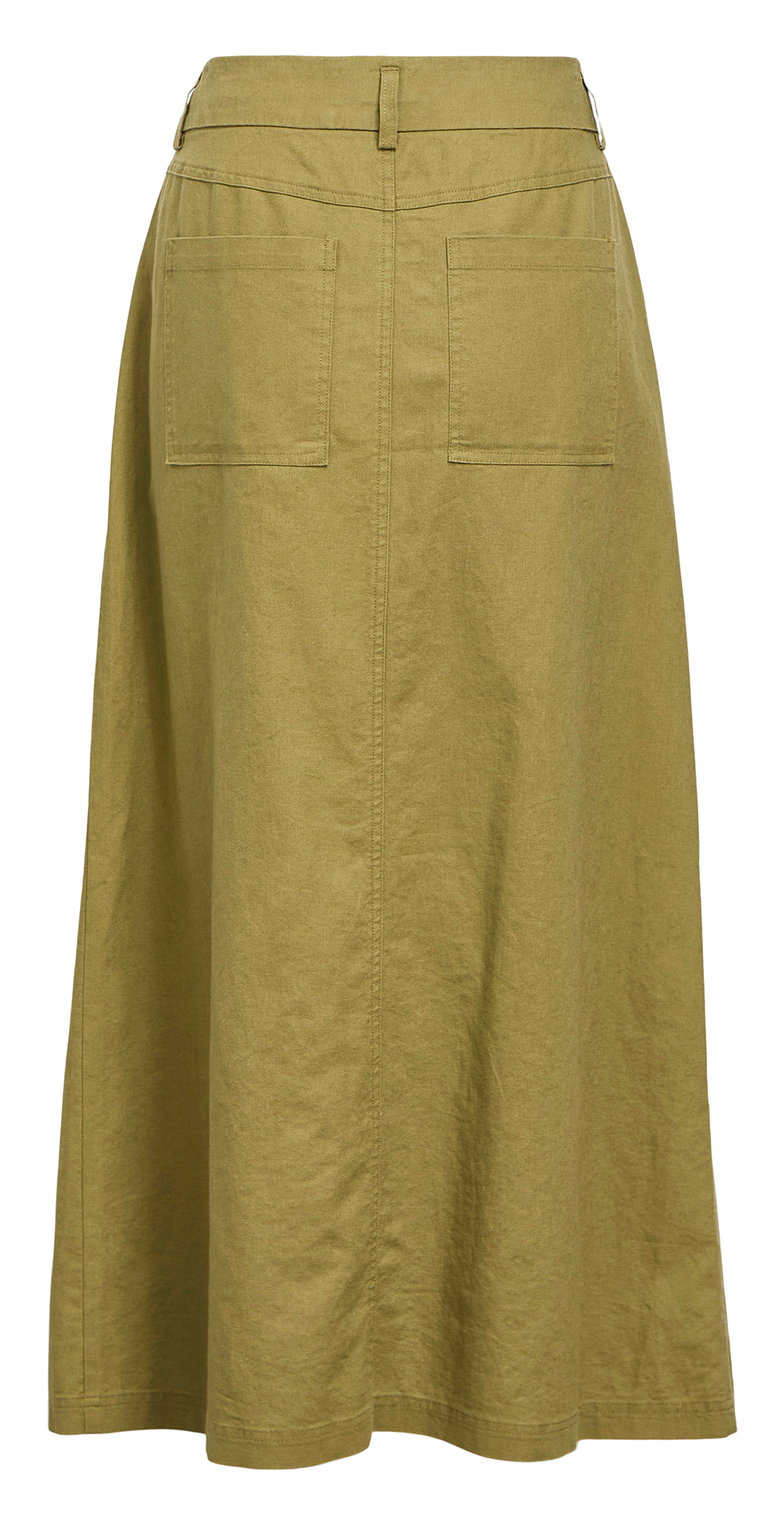 Long A-line skirt OBJECT Green