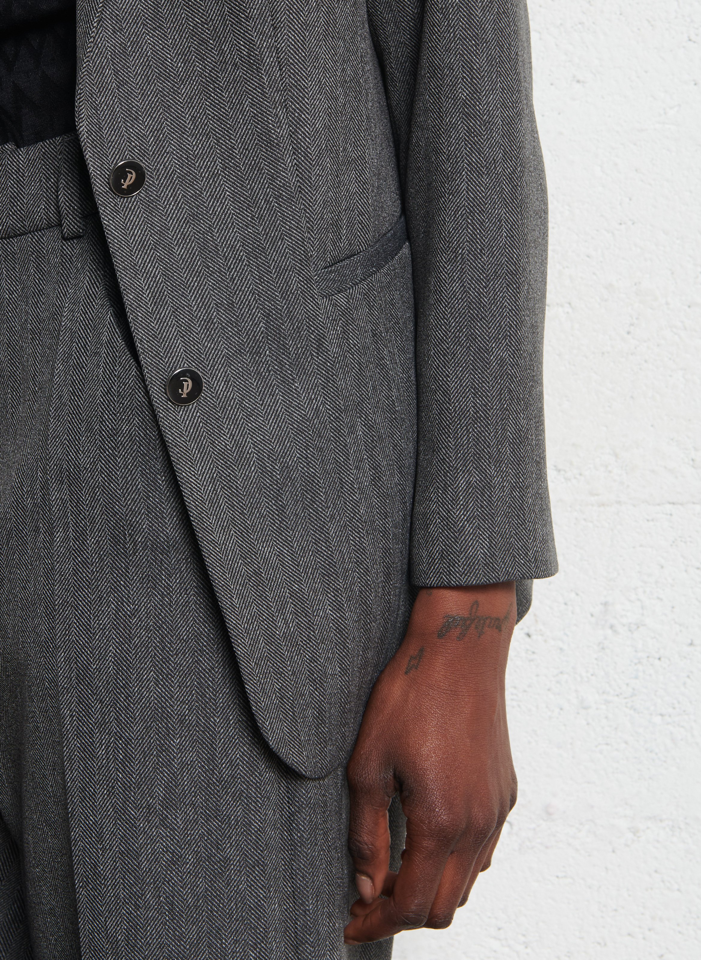 Dala suit jacket I CODE Grey