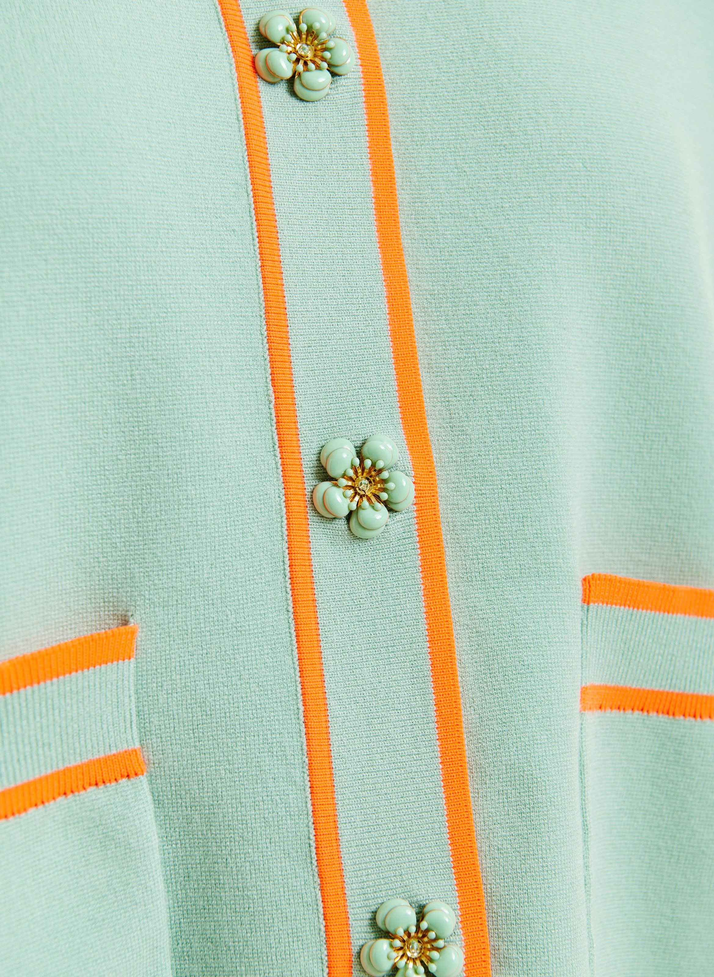 Cardigan ample à boutons fantaisies  ESSENTIEL ANTWERP Bleu