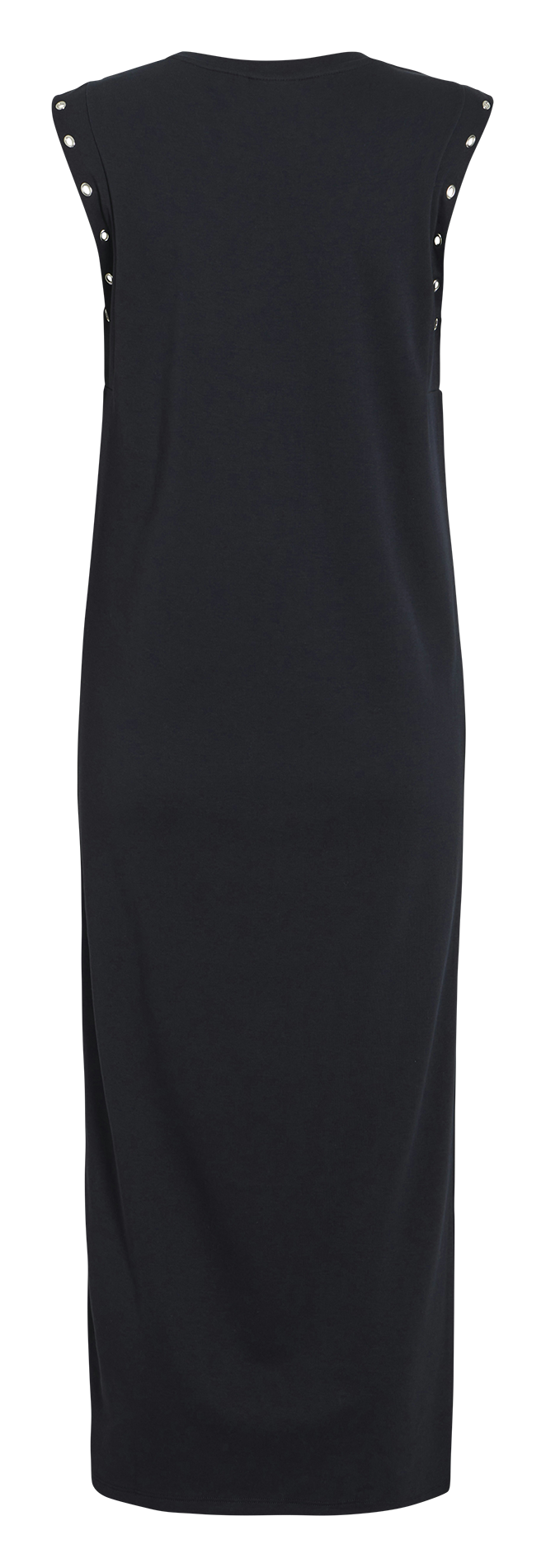 Robe longue en fibres recyclées mélangées VILA Noir