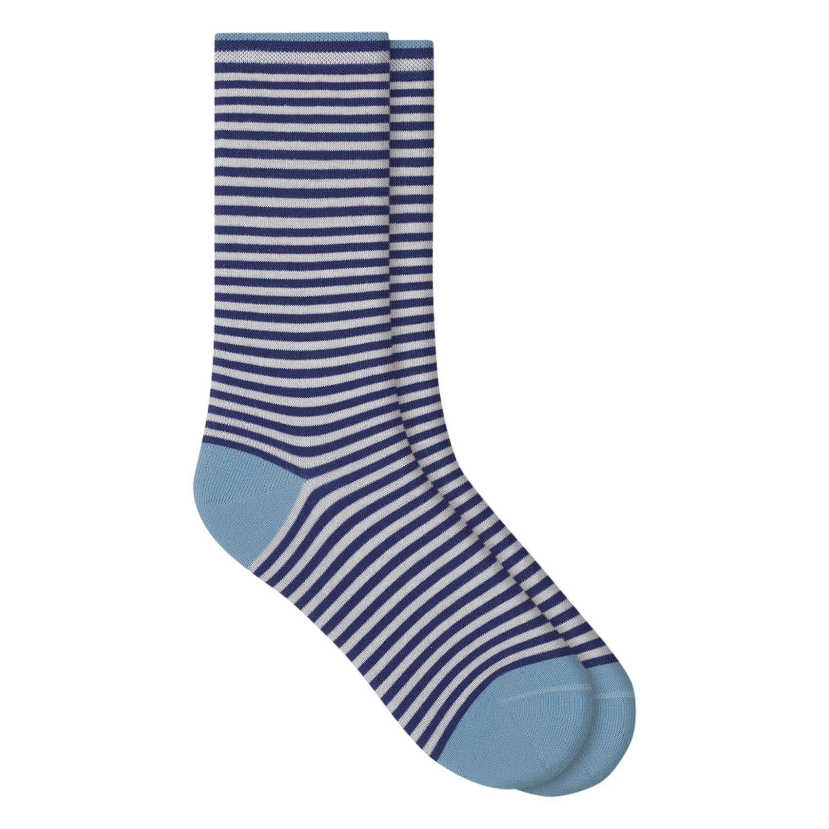 Striped blended cotton socks BLEUFORET