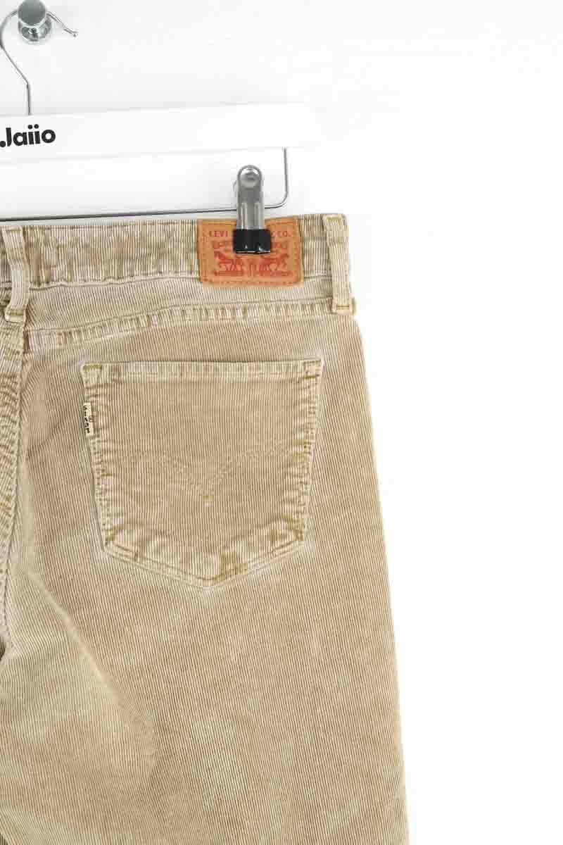 Cotton skinny jeans LEVI'S - Seconde main Beige