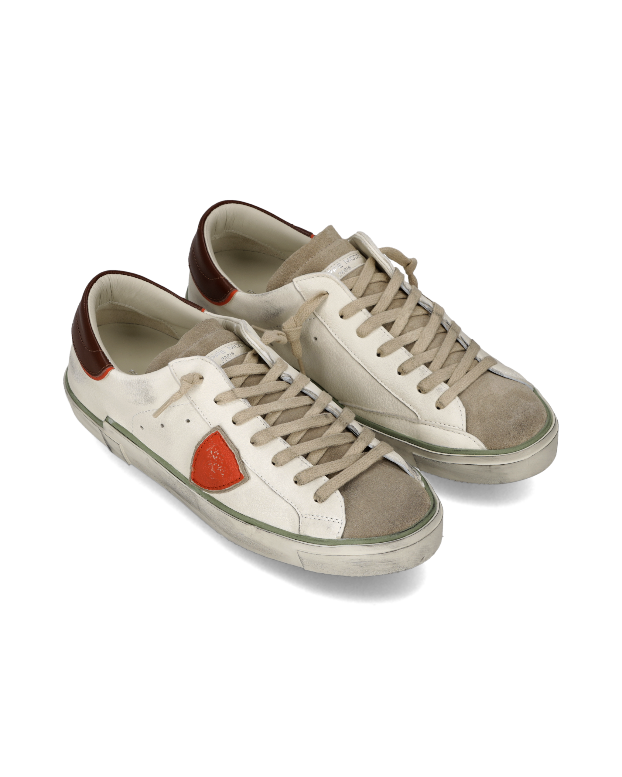 Tennis sneakers. PHILIPPE MODEL Orange