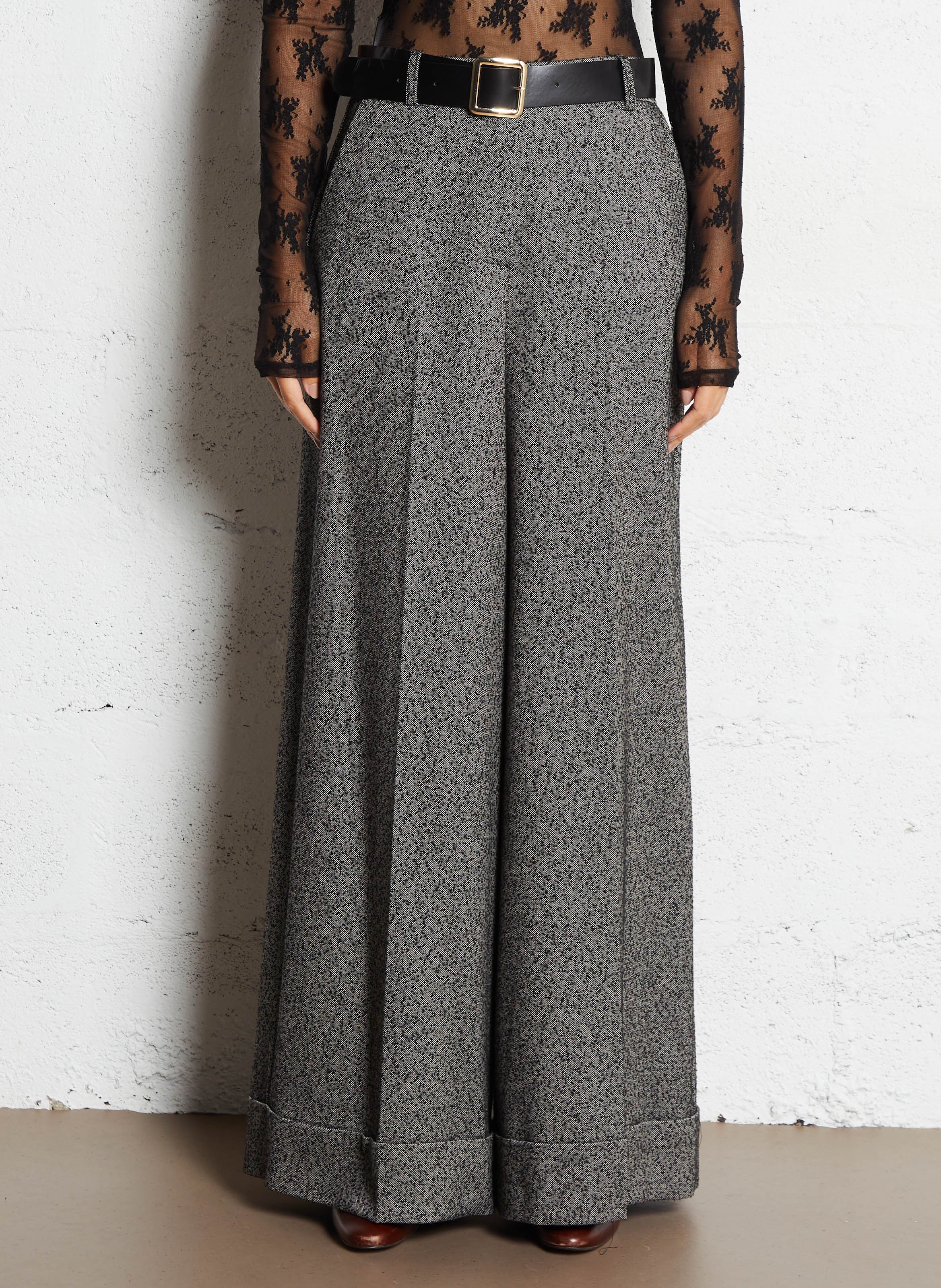 Pantalon large  IMPERIAL Noir