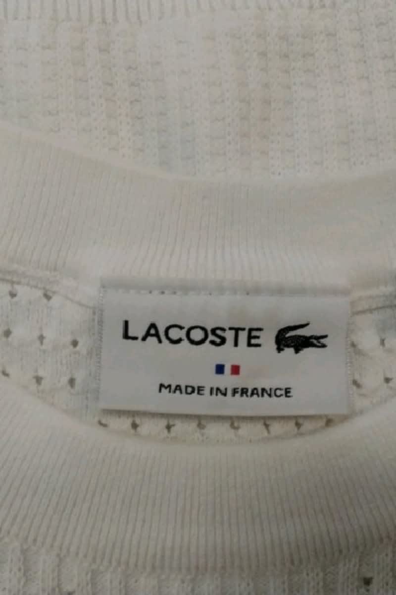 Sweater LACOSTE - SECONDE MAIN White