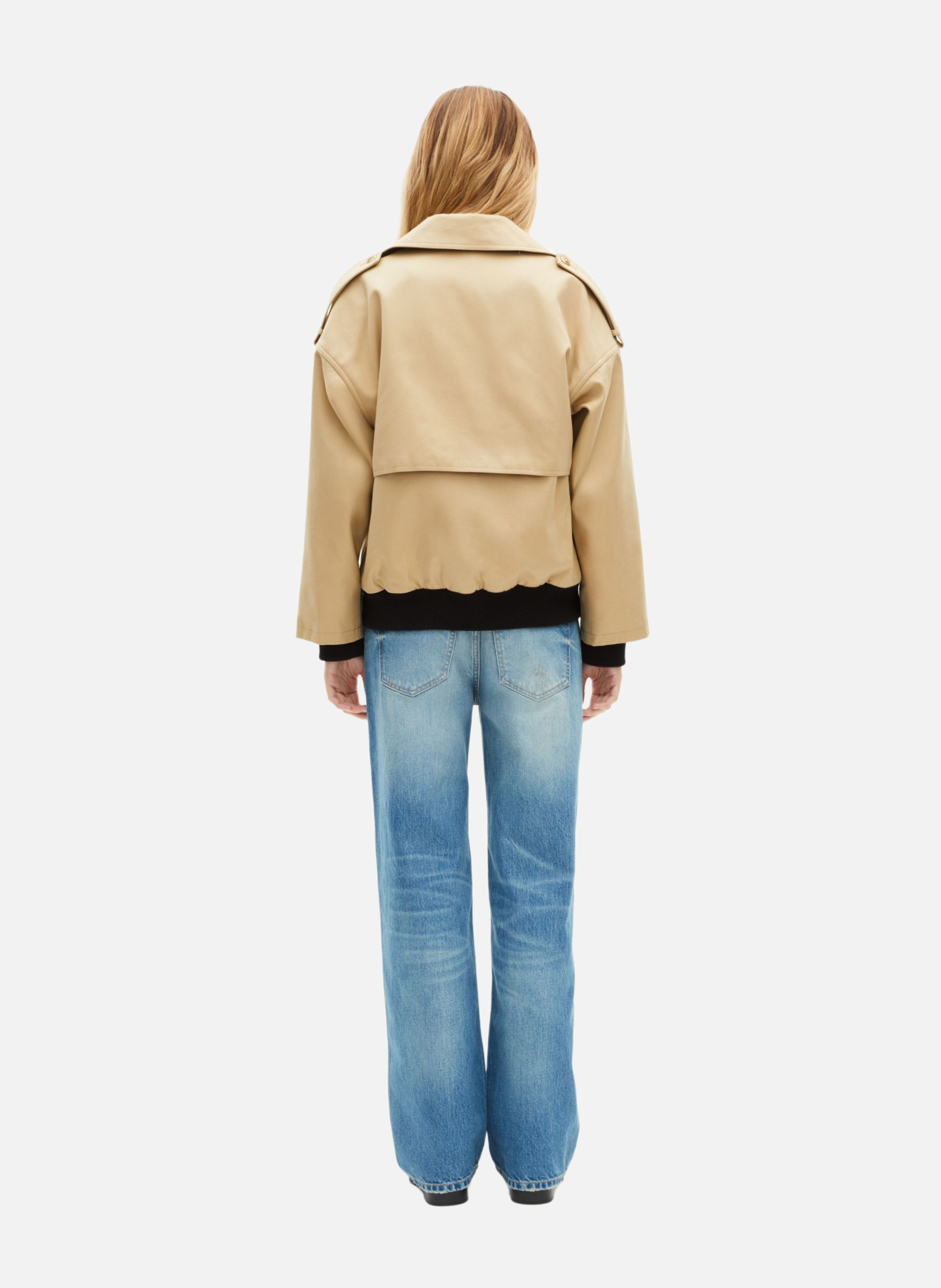 Cotton jacket THE KOOPLES Beige