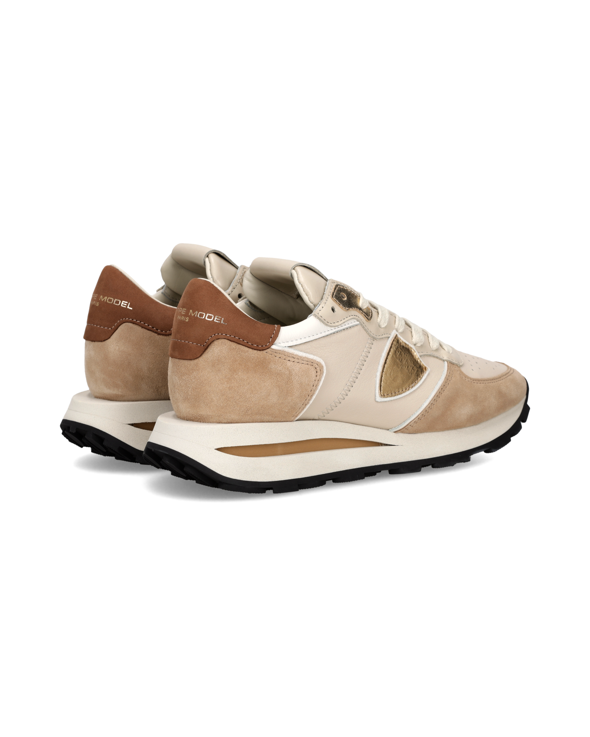 High-top running sneakers PHILIPPE MODEL Beige