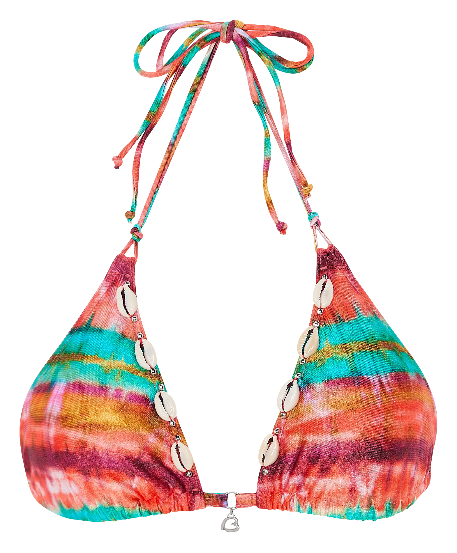 Triangle de bain imprimé BANANA MOON Rose