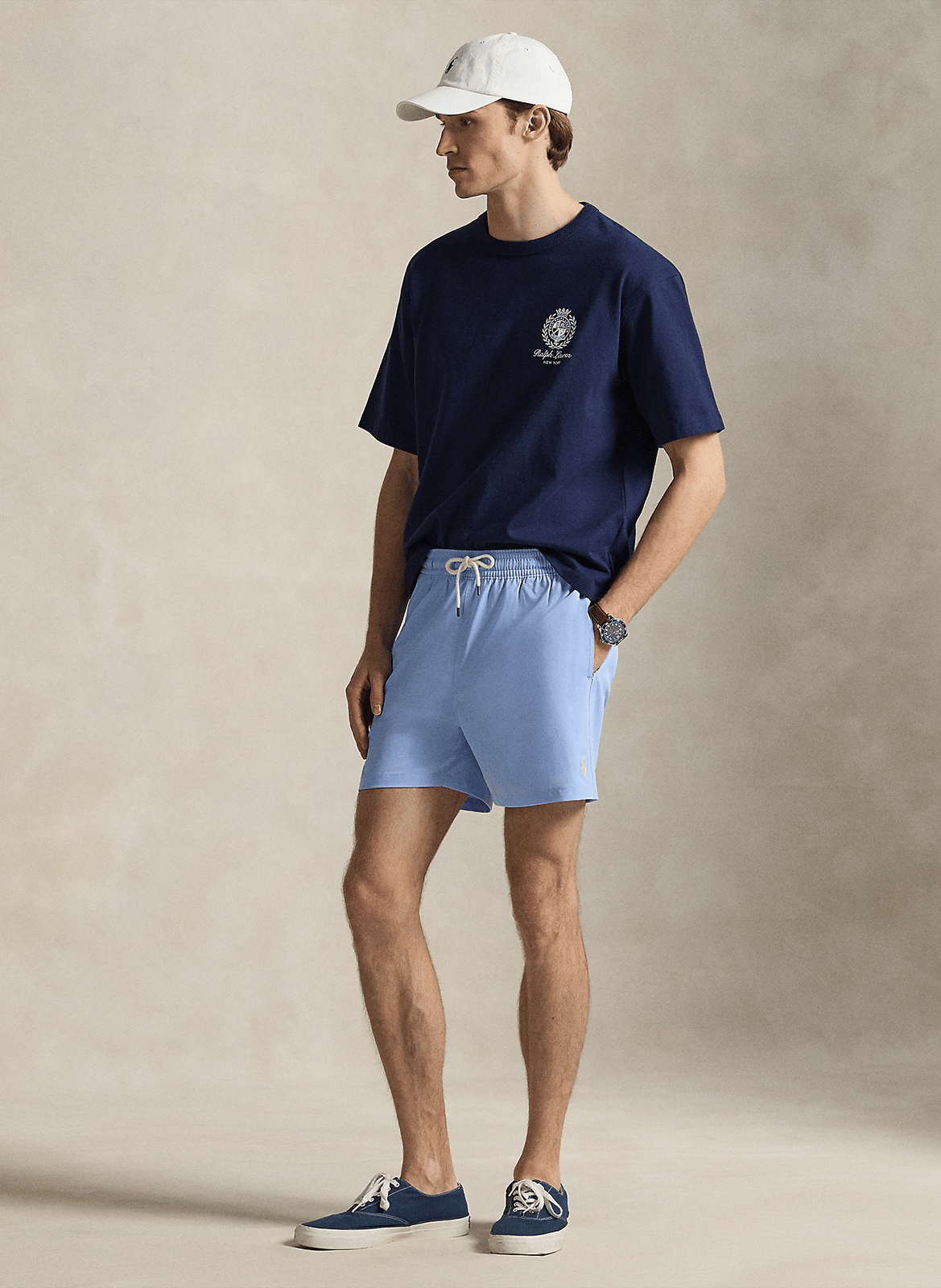 Short recto POLO RALPH LAUREN Azul