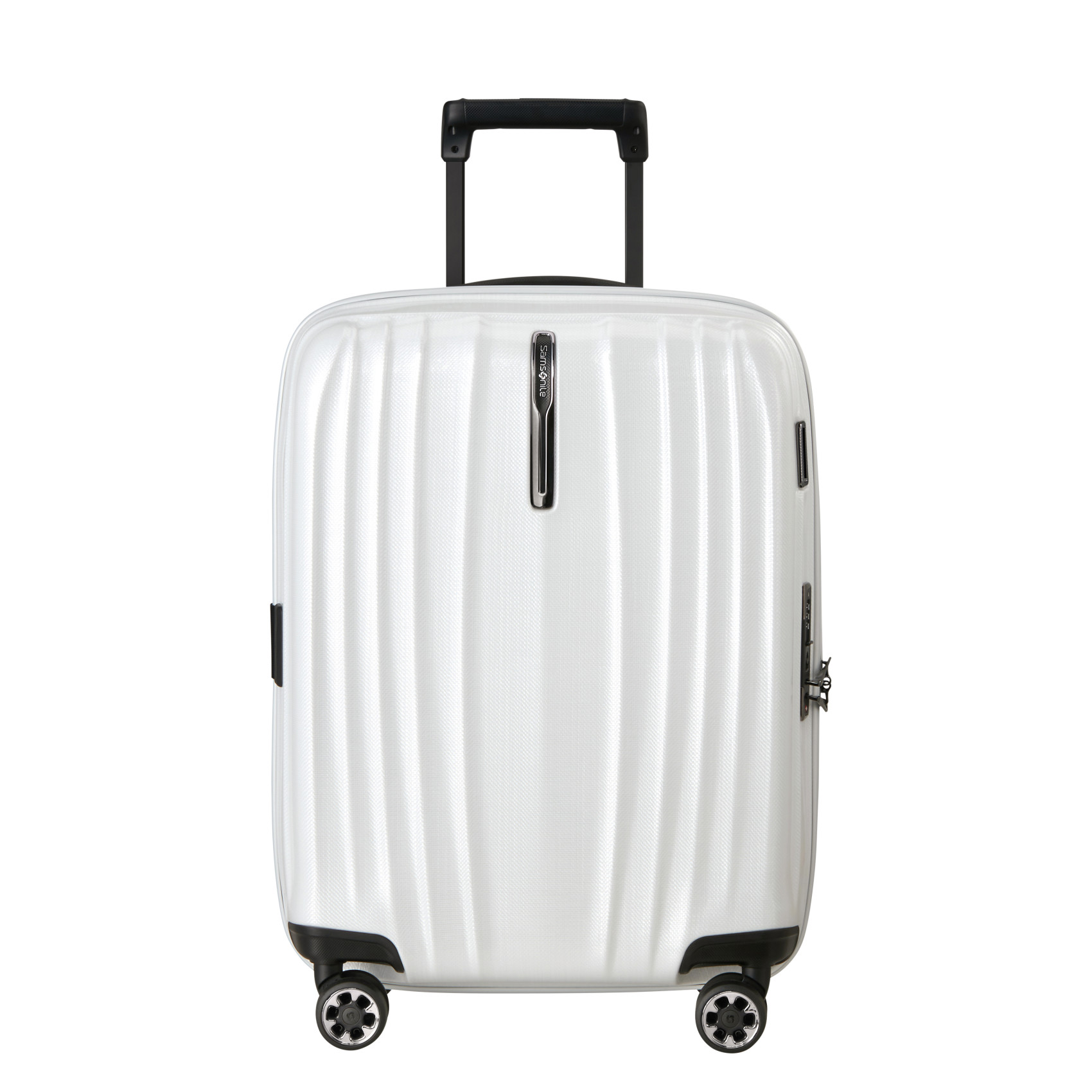 Nexis 4-Wheel Carry-On Suitcase SAMSONITE White