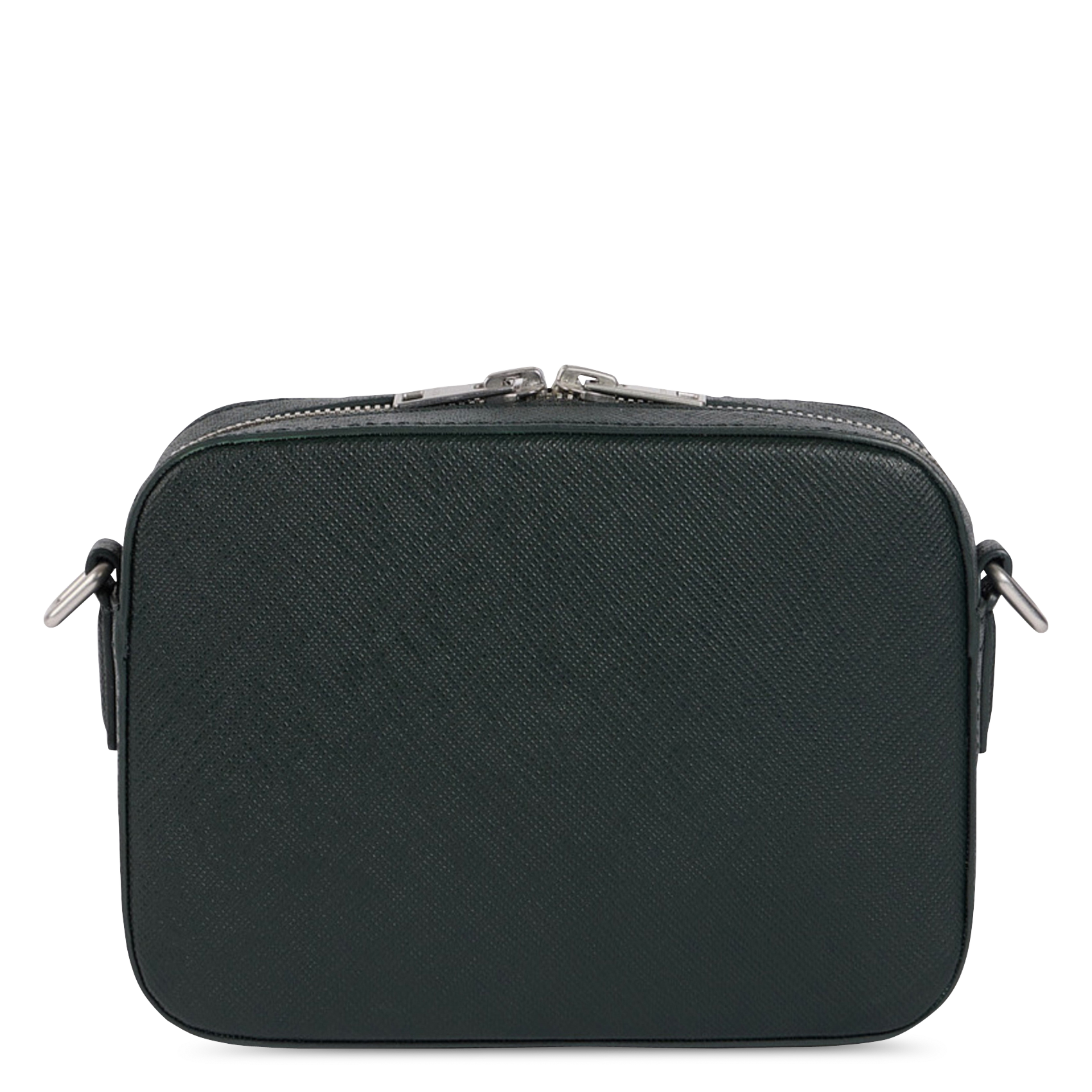 Sac bandoulière en cuir recyclé SANDRO Vert