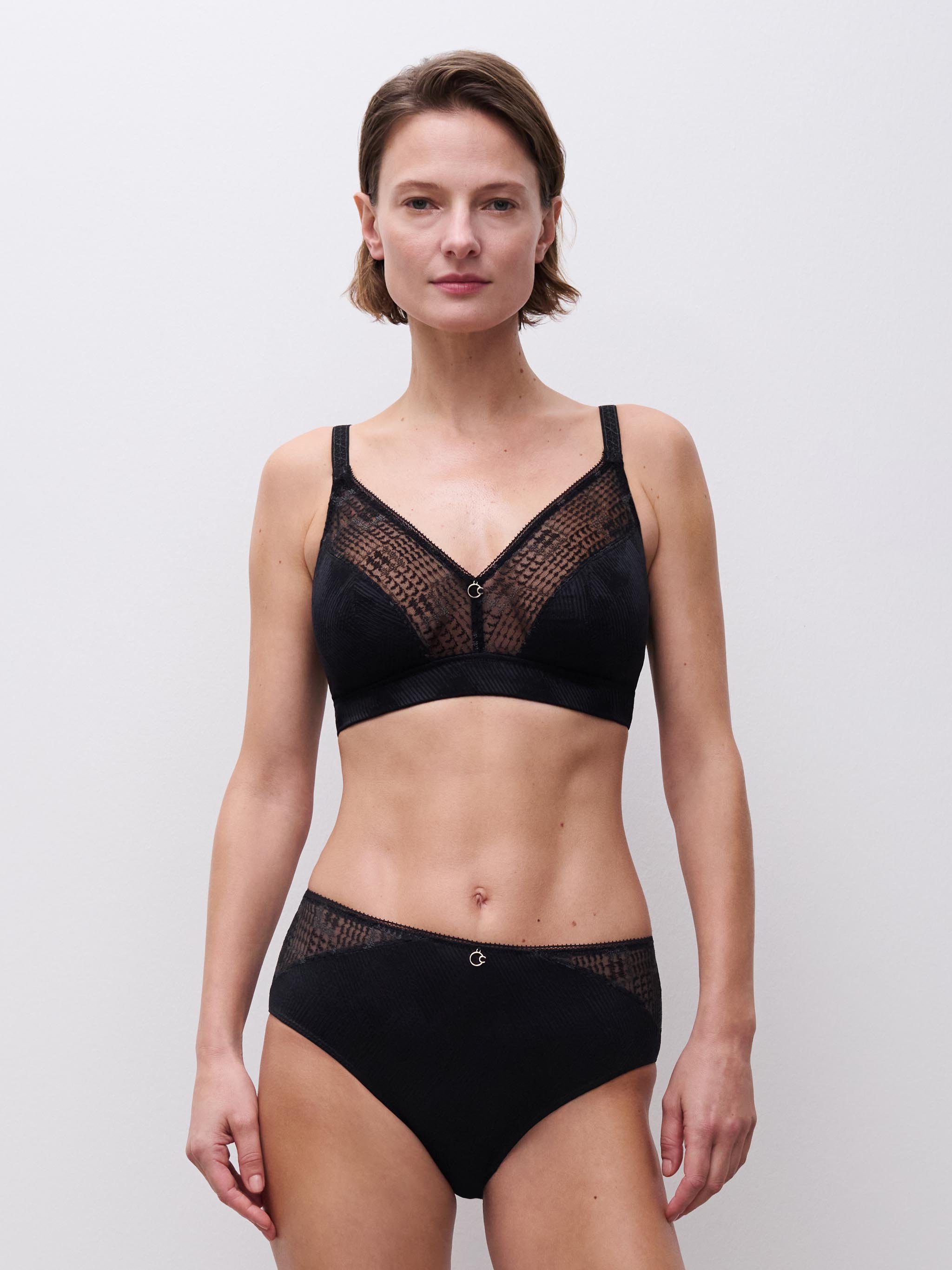 Dark Fold panties CHANTELLE Black