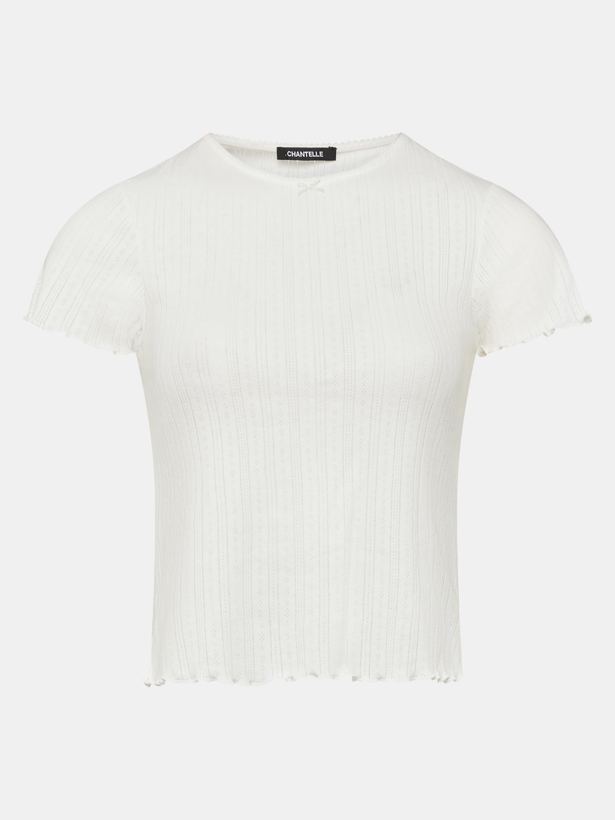 Short-sleeved T-shirt CHANTELLE PULP White