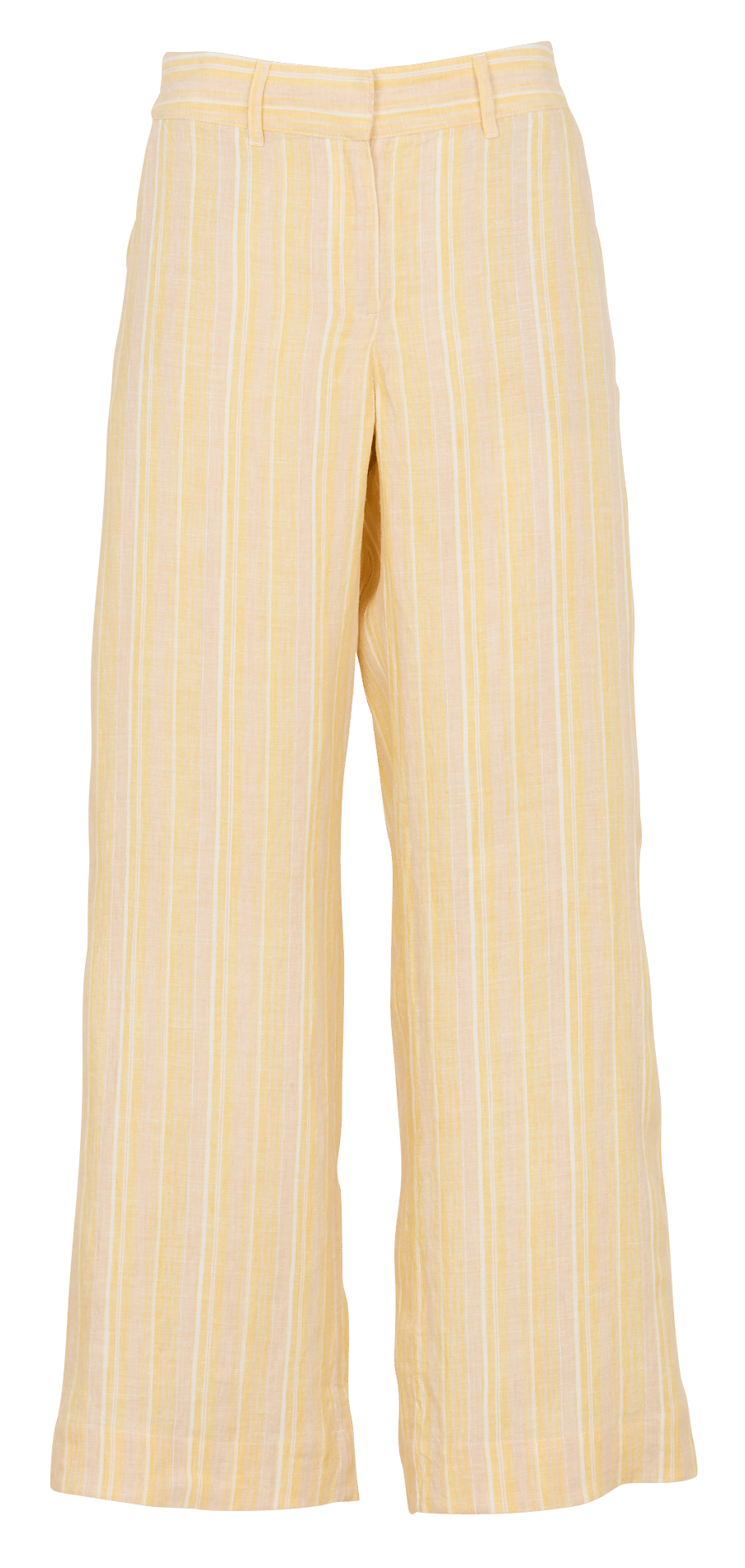 Wide-leg striped linen trousers MAISON 123 Beige