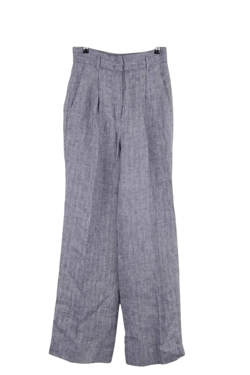 Wide-leg pants MAX MARA - Seconde Main Blue