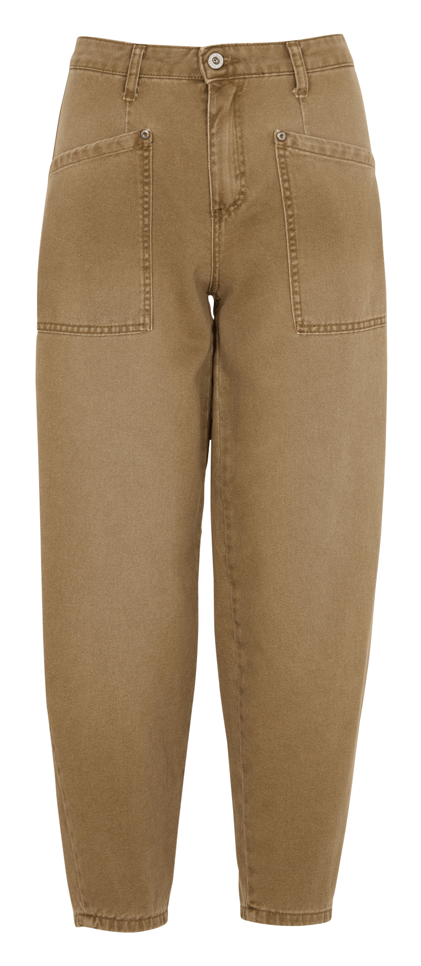 Cotton balloon jeans PLEASE Khaki