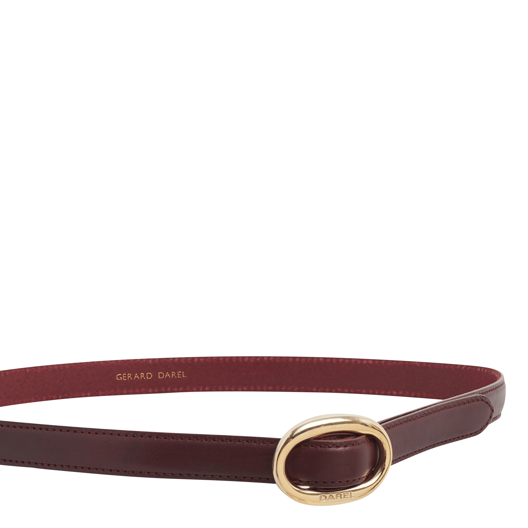 Leather belt  GERARD DAREL Red