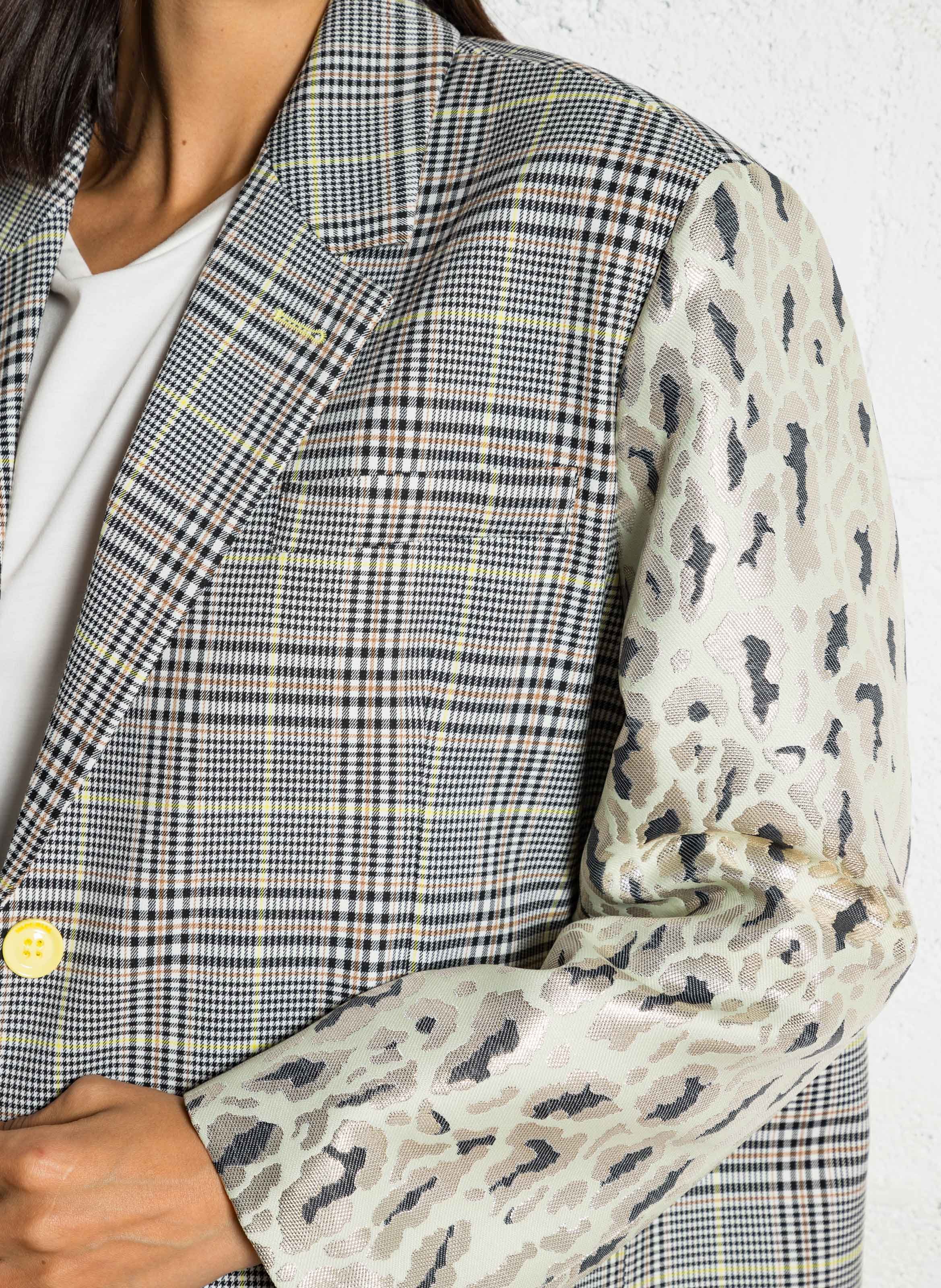 Veste de tailleur à carreaux IMPERIAL Multicolore