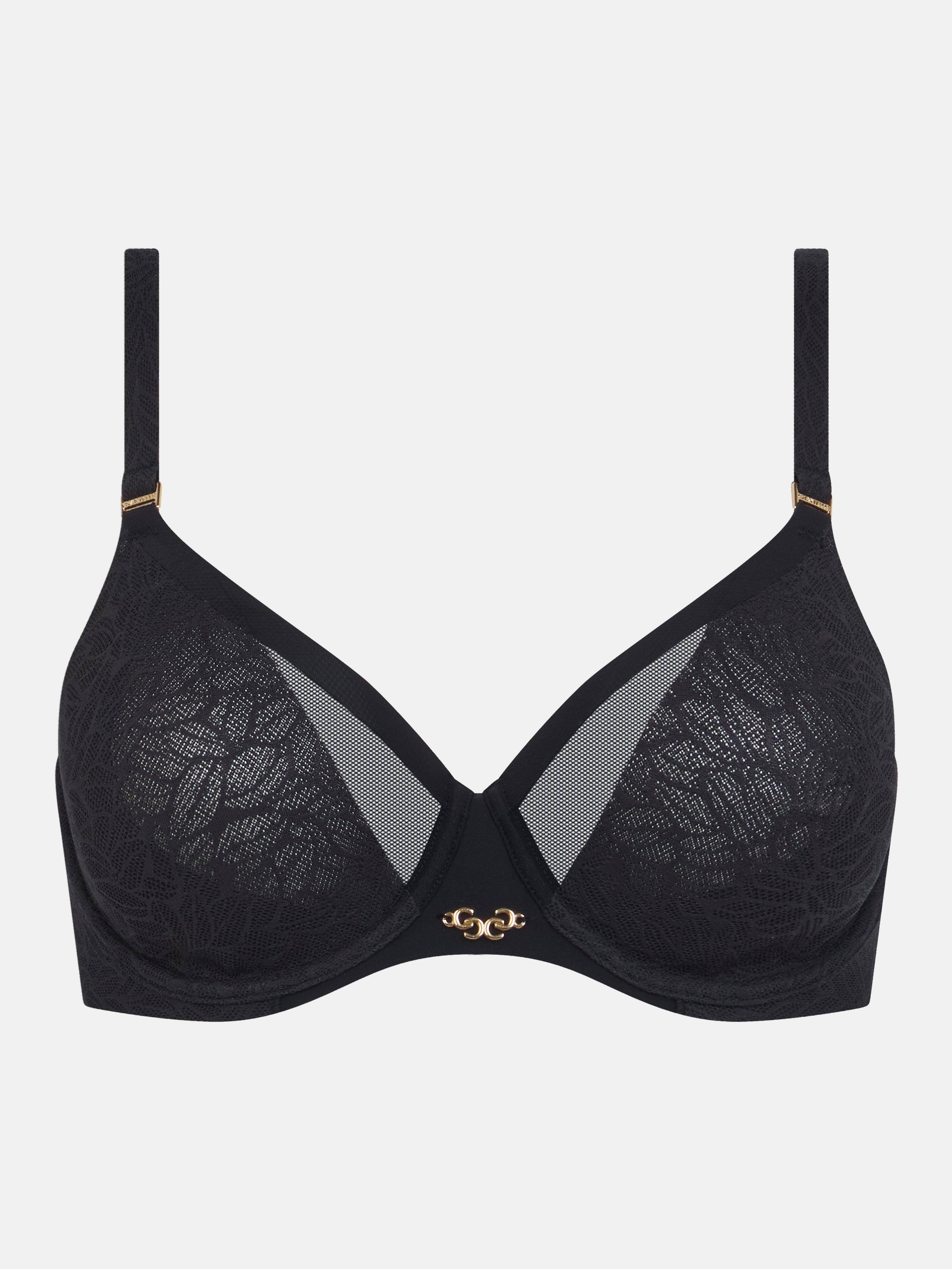 Moulded full-cup bra CHANTELLE Black