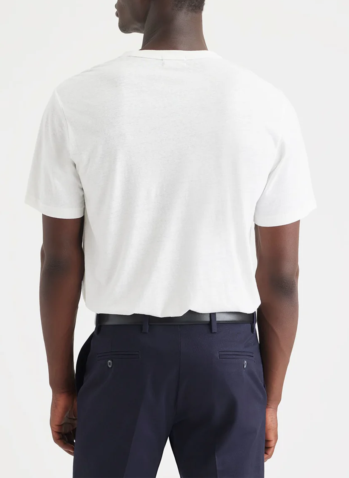 Tee-shirt droit en coton mélangé DOCKERS Blanc