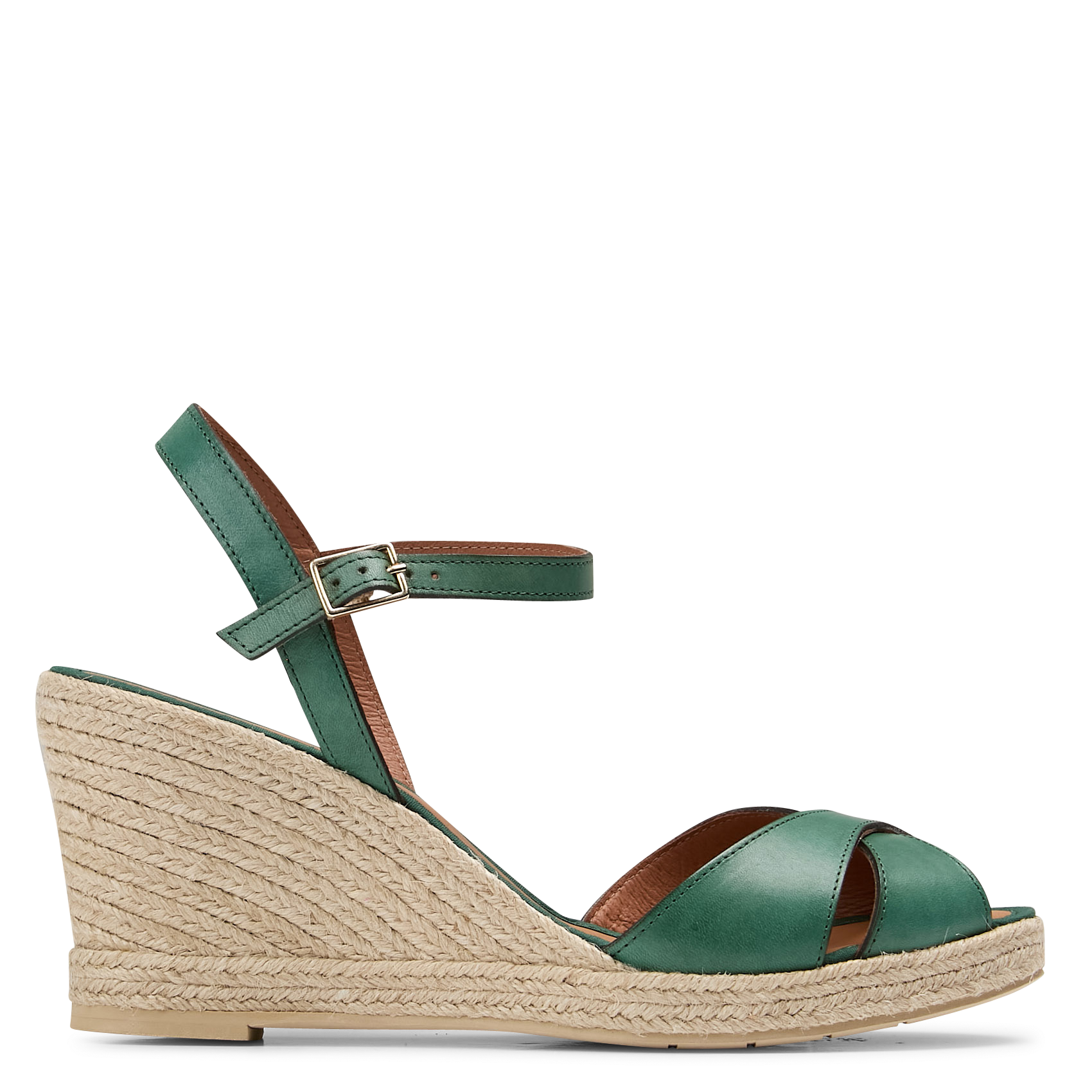 Espadrilles van daim met sleehak MADRID Botteglia 5288